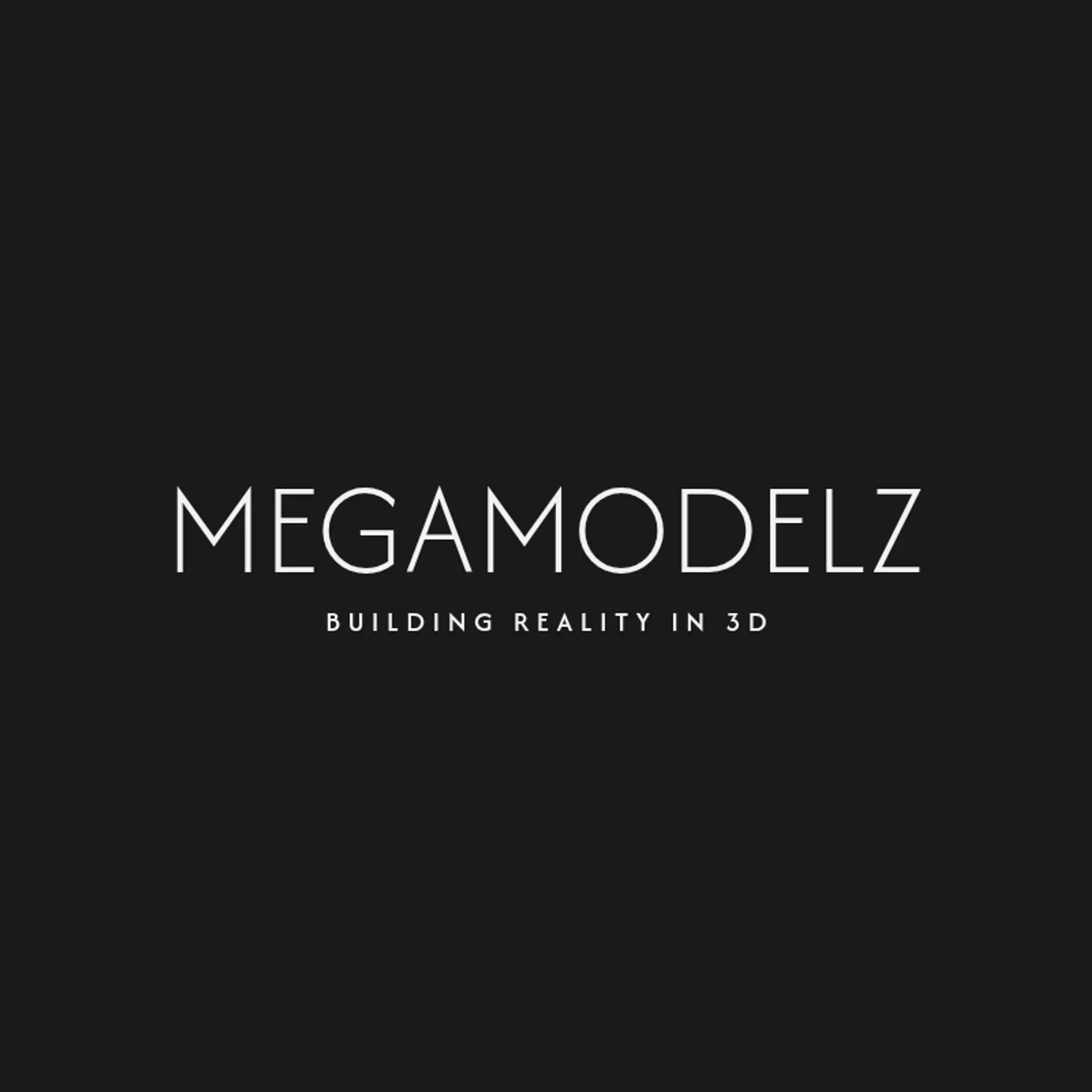 MegaModelz logo for construction 3d