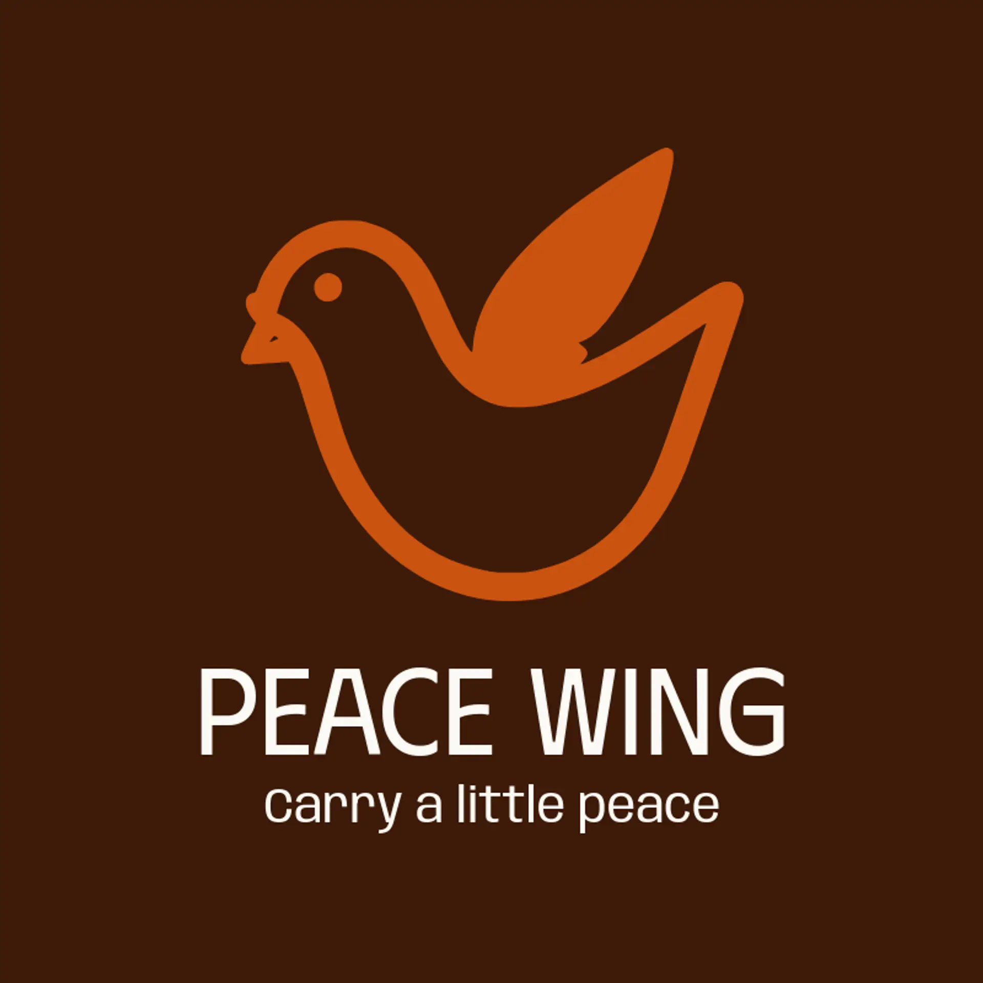 Peace Wing logo for angel