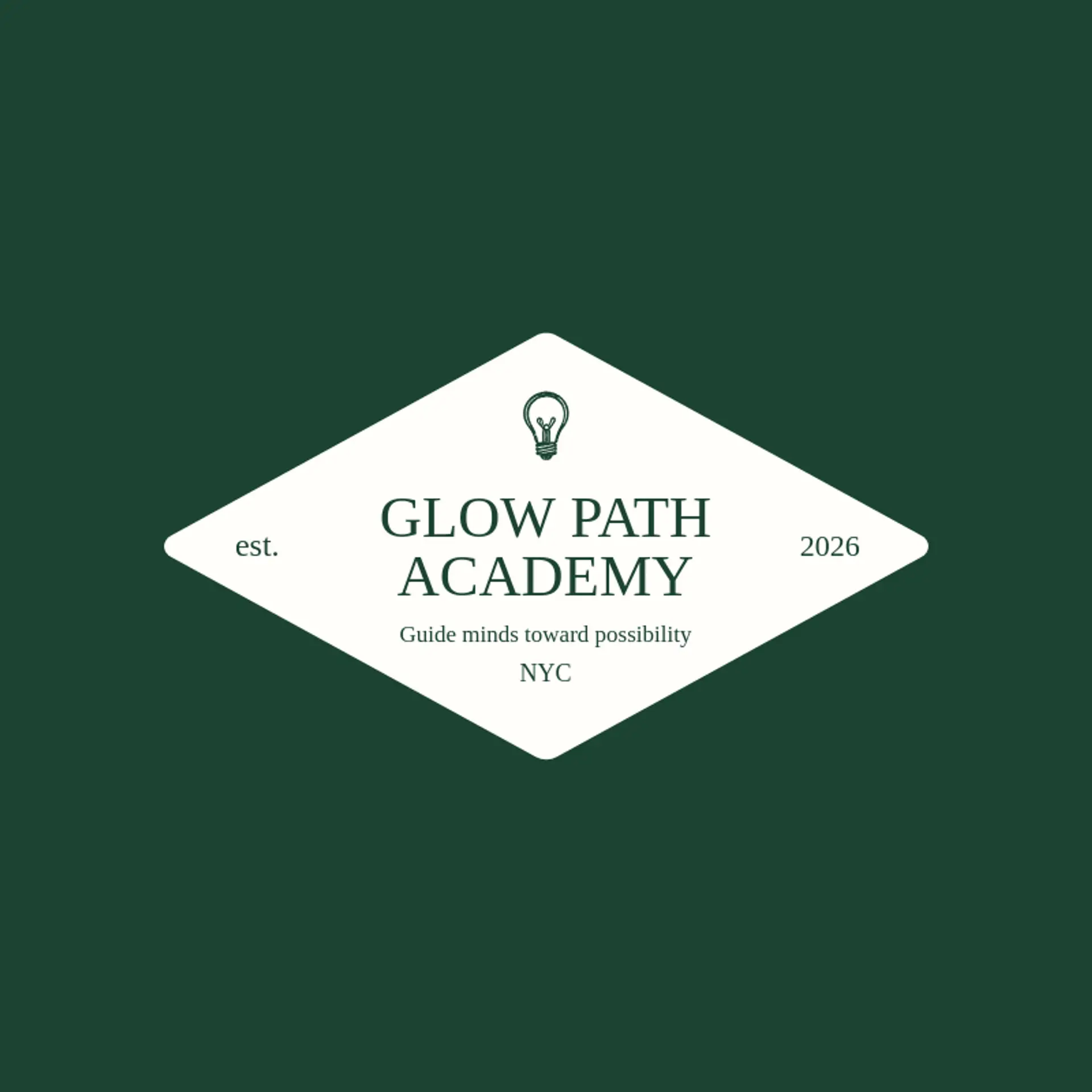 Glow Path Academy logo for teacher