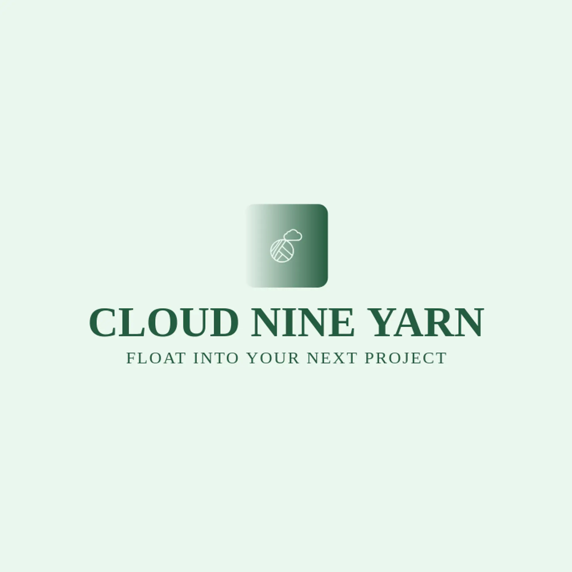 Cloud Nine Yarn logo for yarn