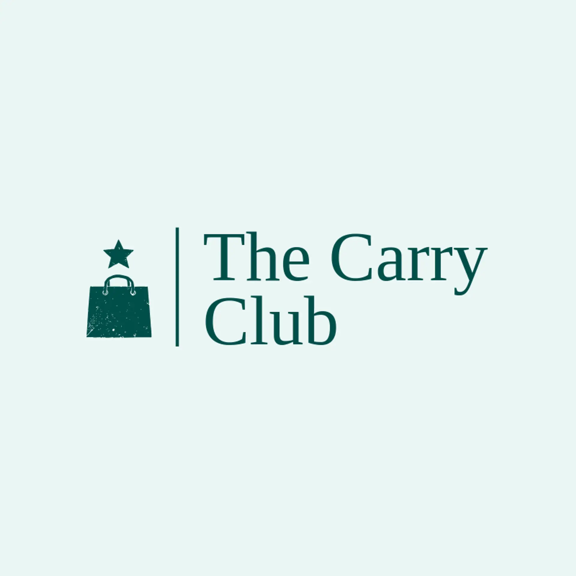 The Carry Club logo for shopping bag