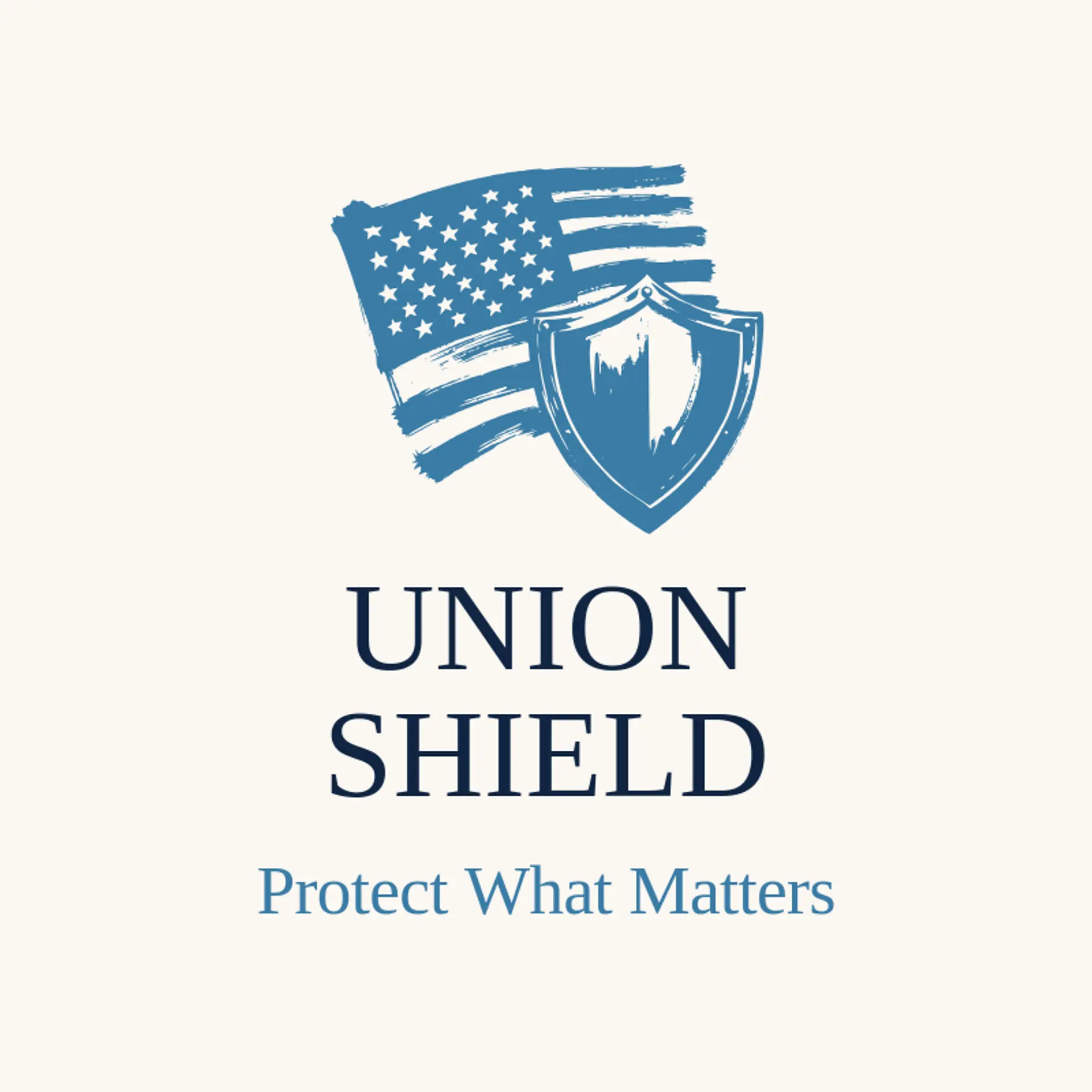 Union Shield logo for usa flag