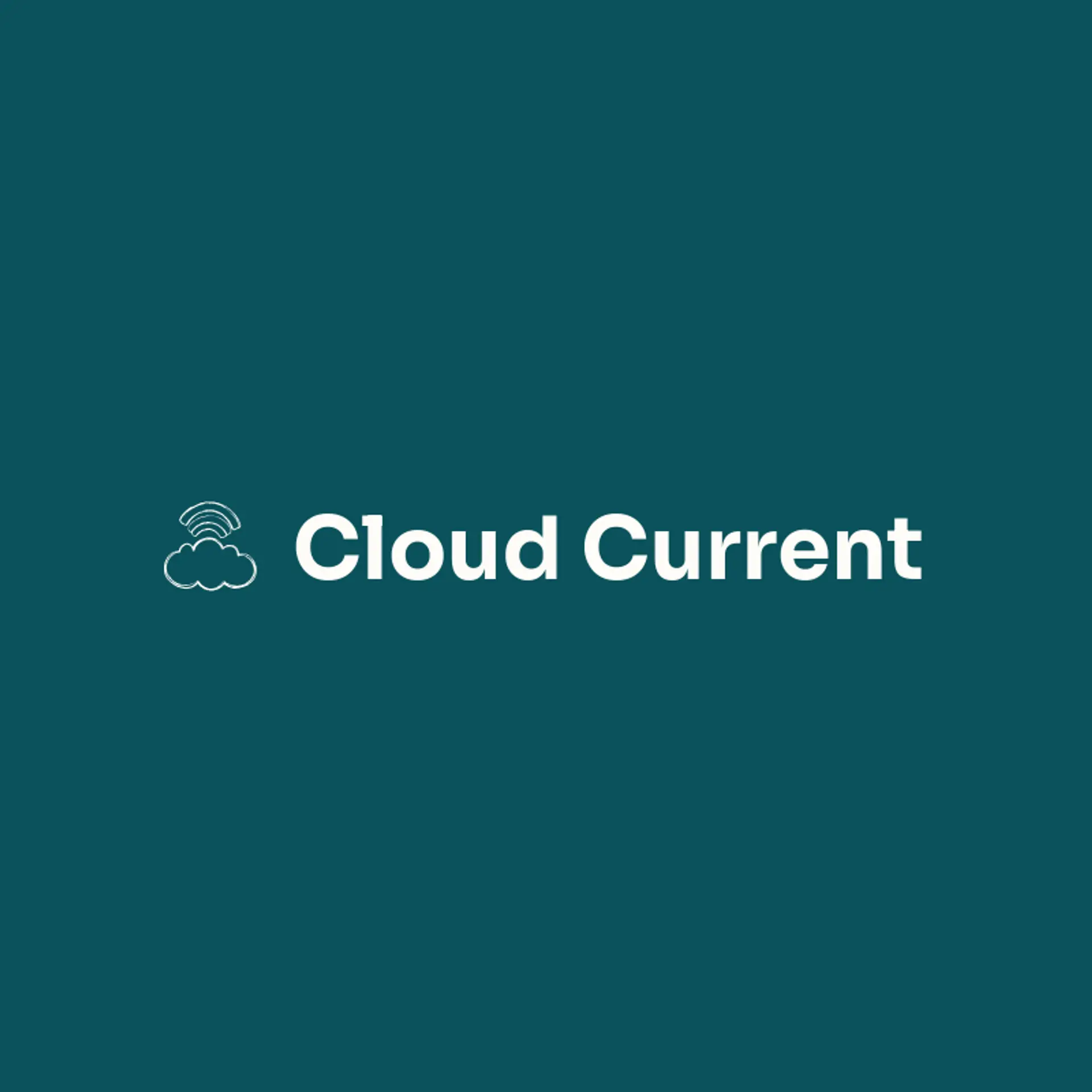 Cloud Current logo for wifi