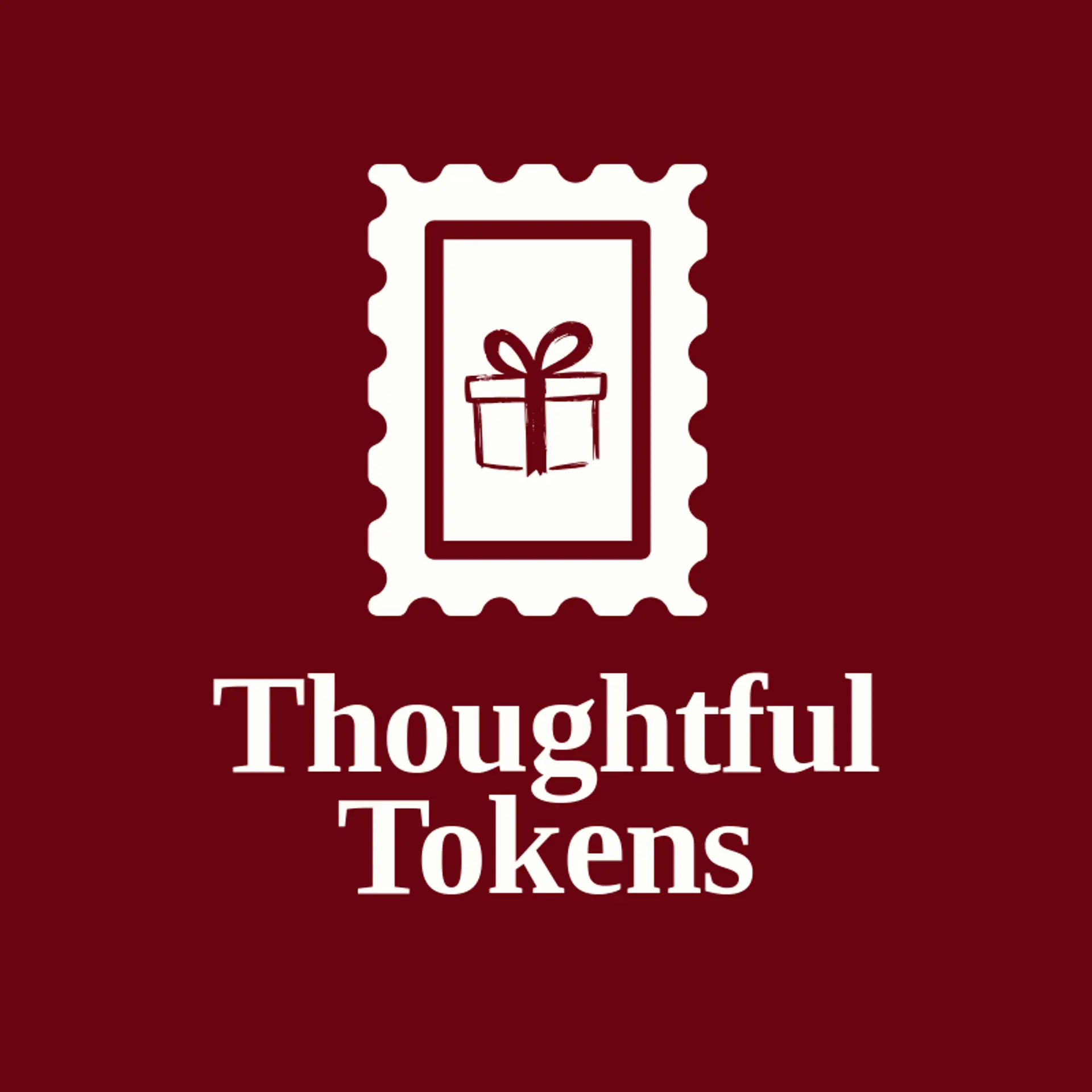 Thoughtful Tokens logo for gift