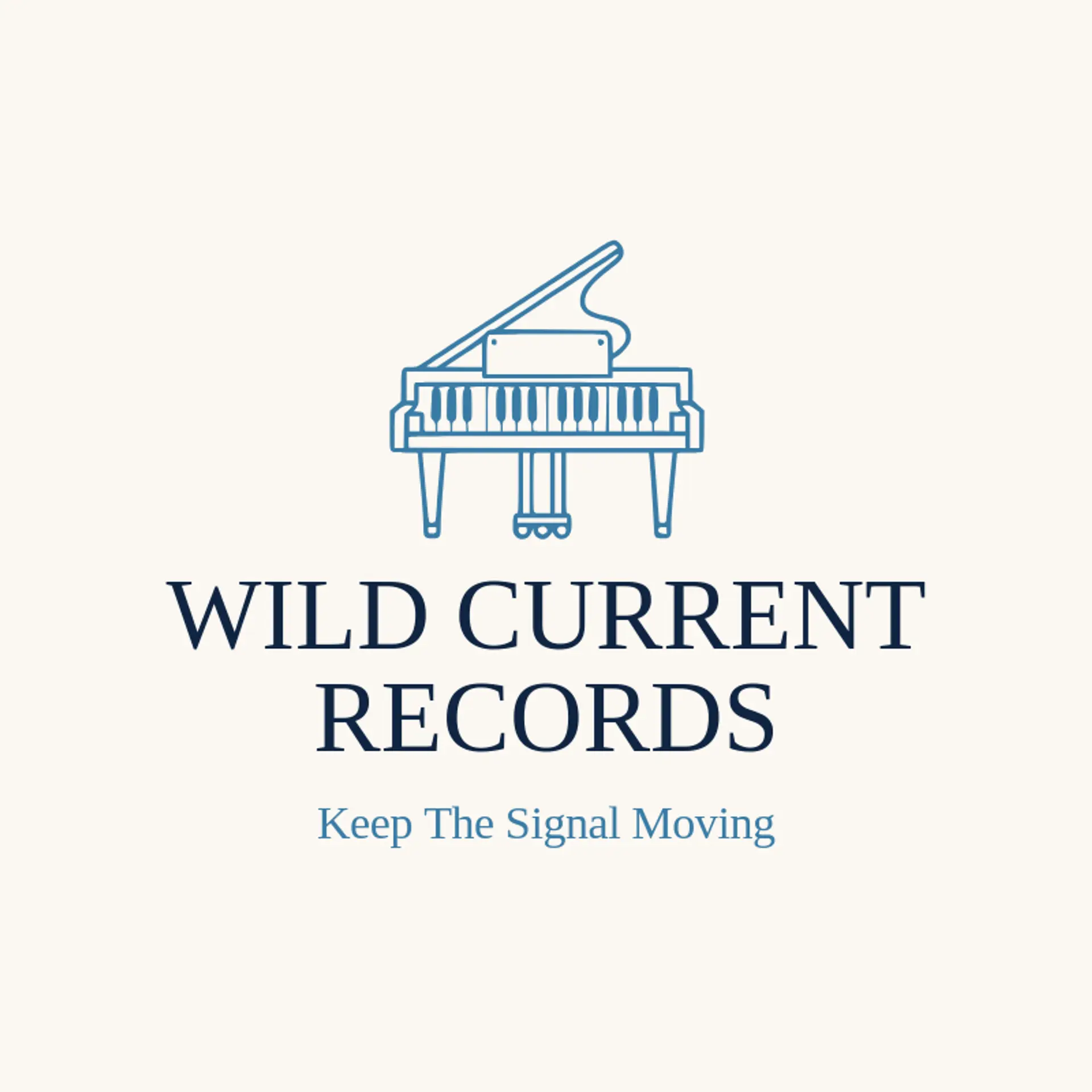 Wild Current Records logo for soundcloud