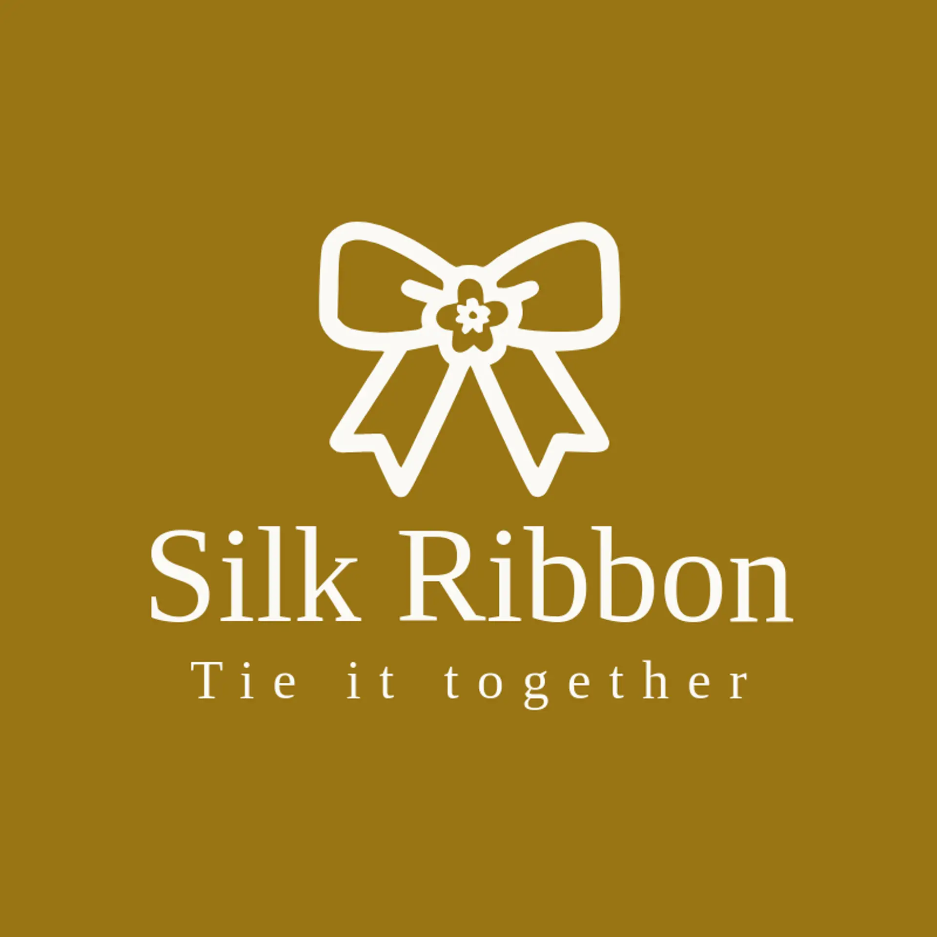 Silk Ribbon logo for french