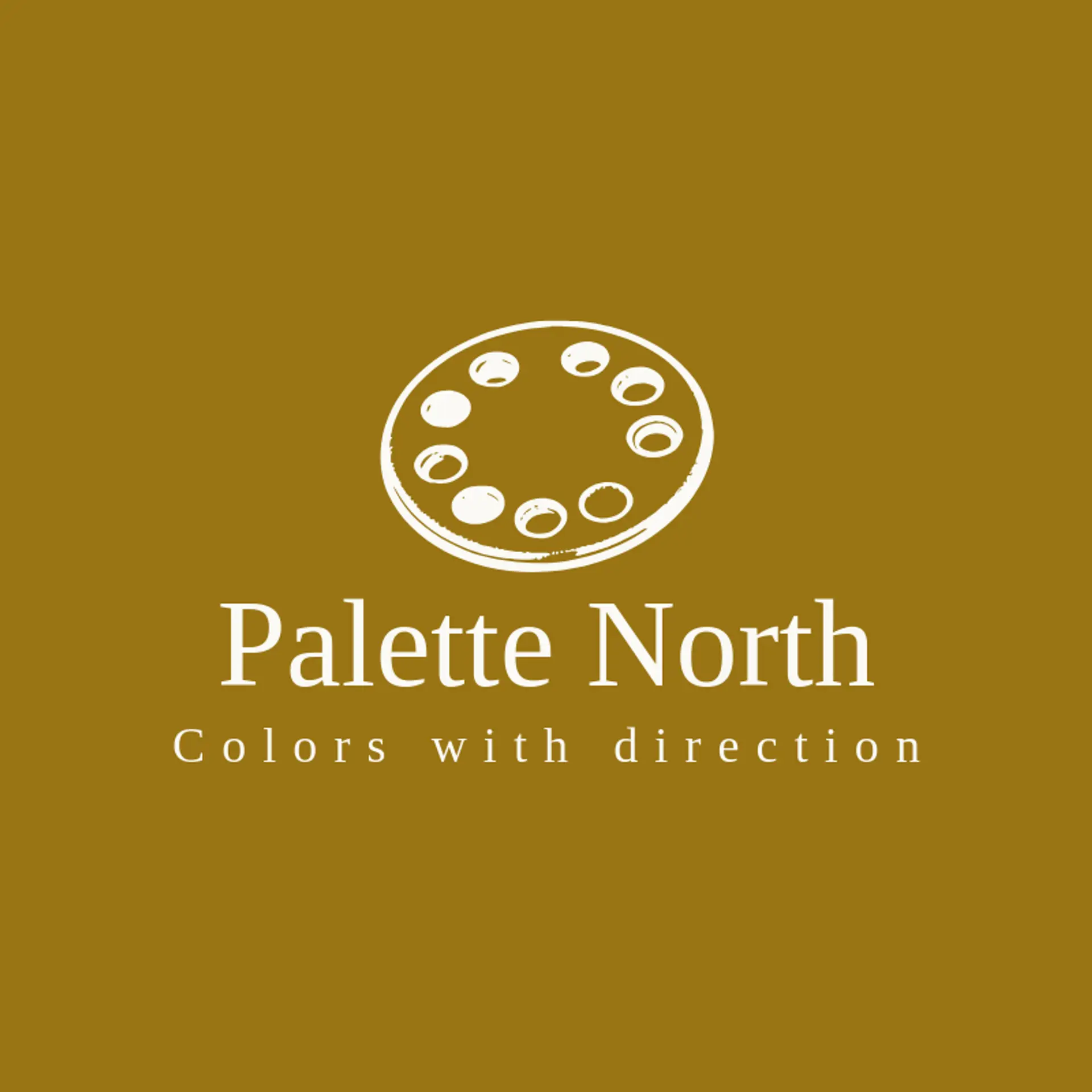 Palette North logo for paint
