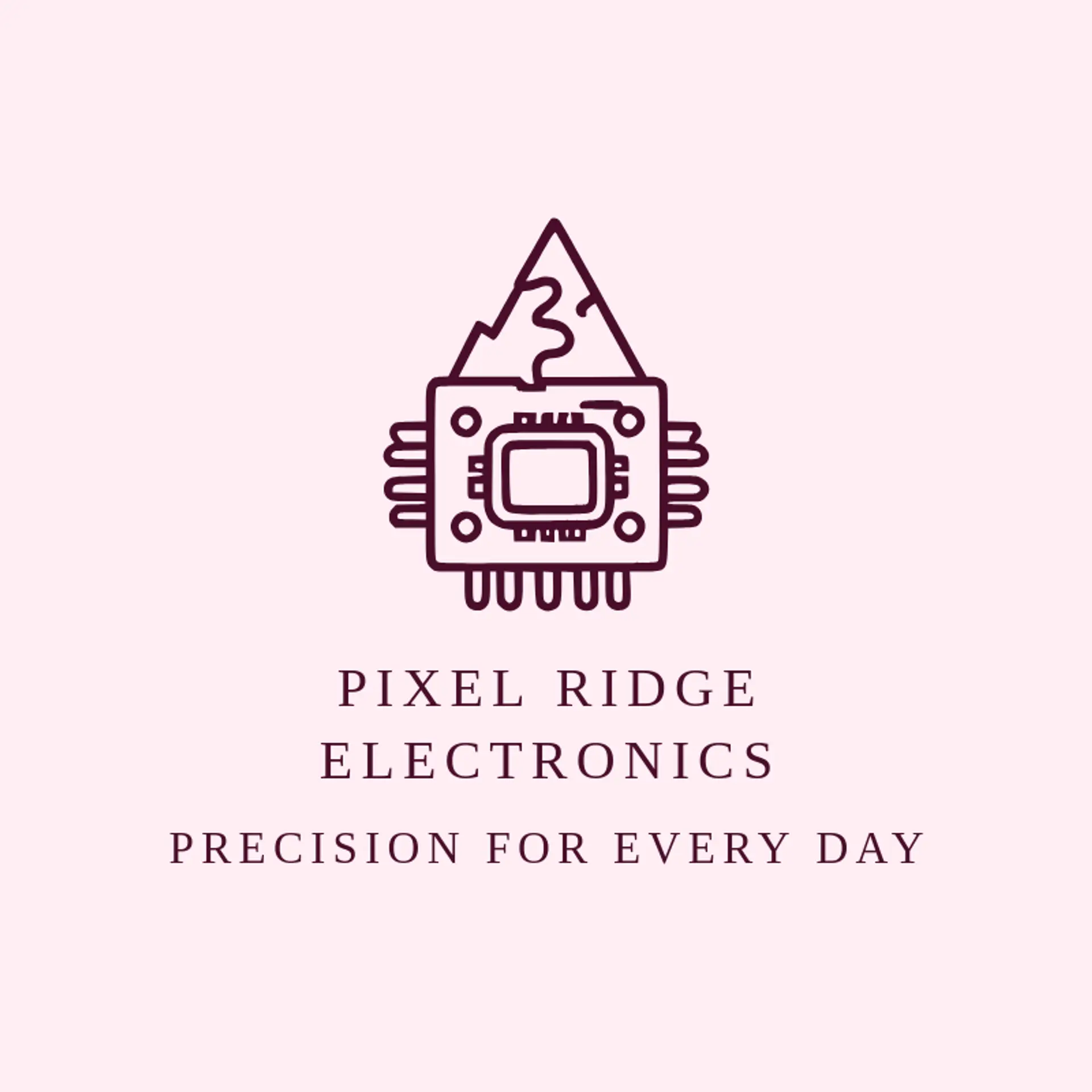 Pixel Ridge Electronics logo for chip