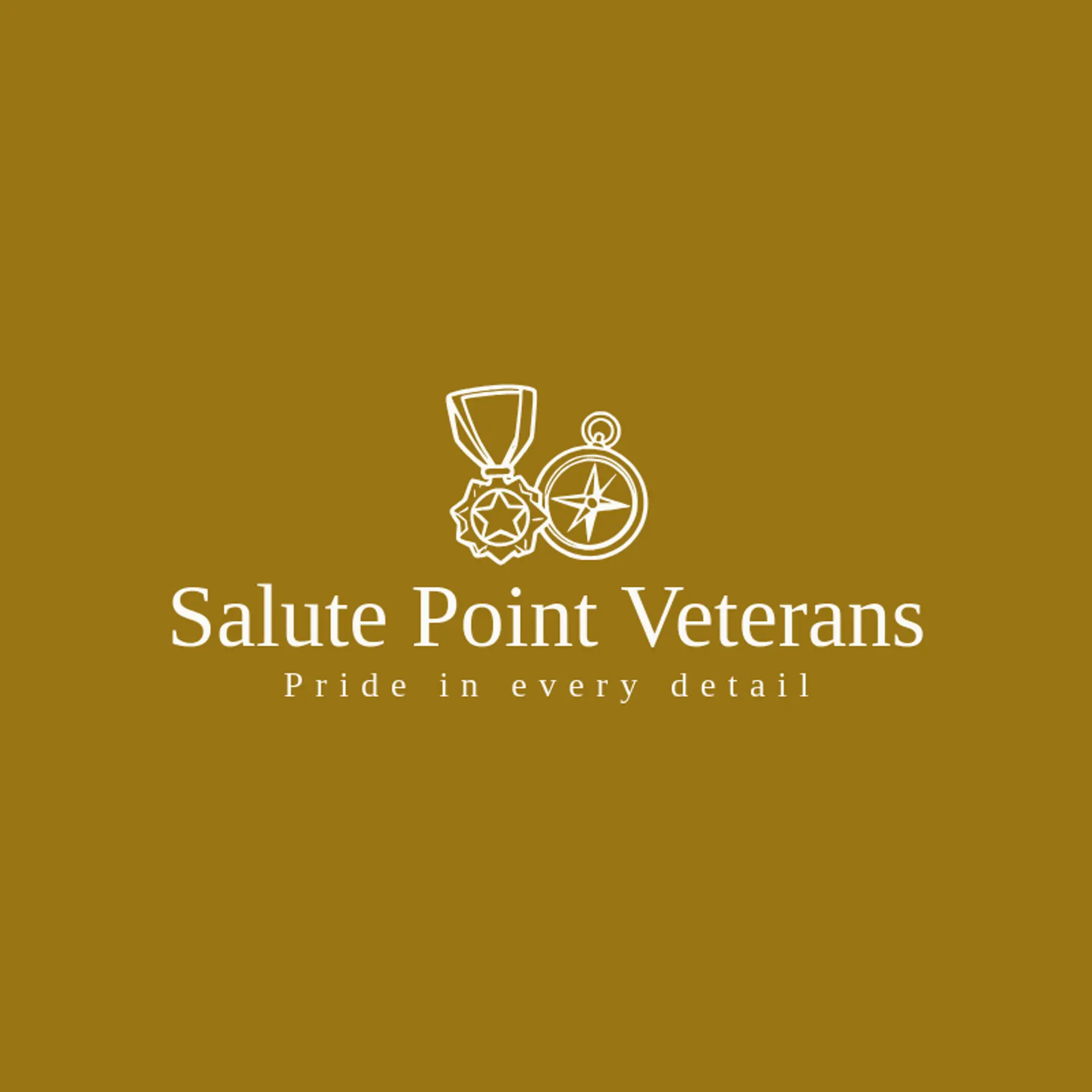Salute Point Veterans logo for veteran