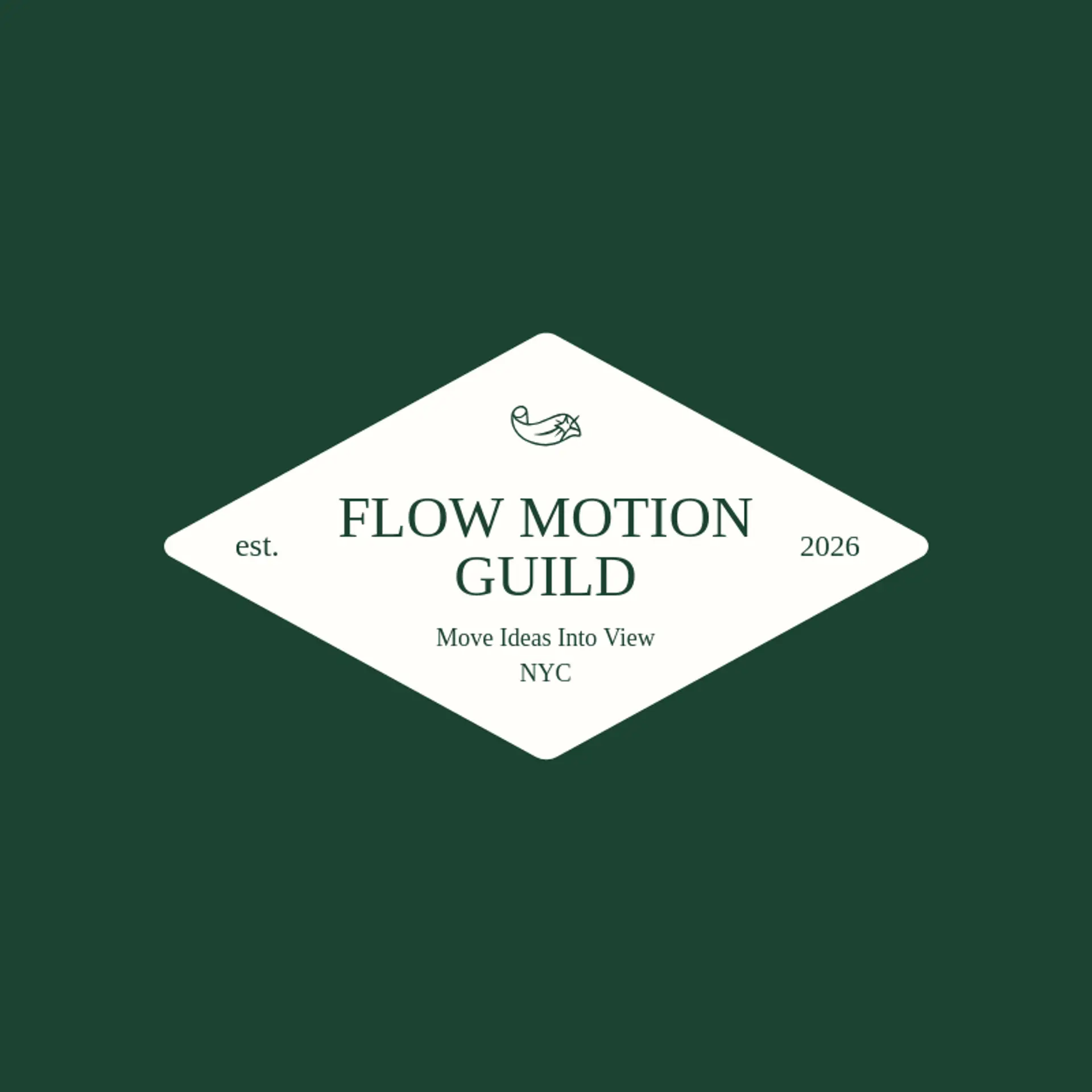 Flow Motion Guild logo for motion