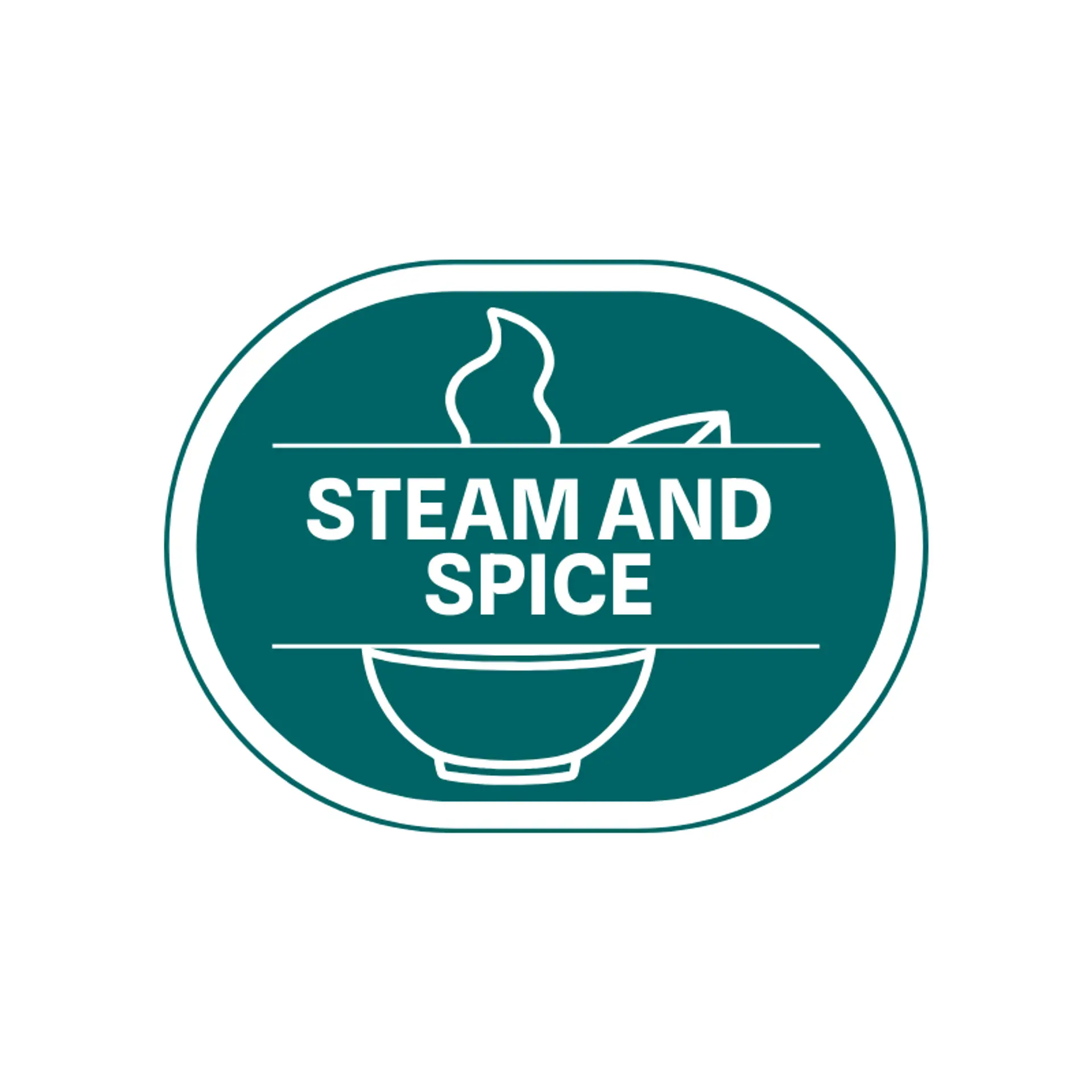Steam and Spice logo for masala