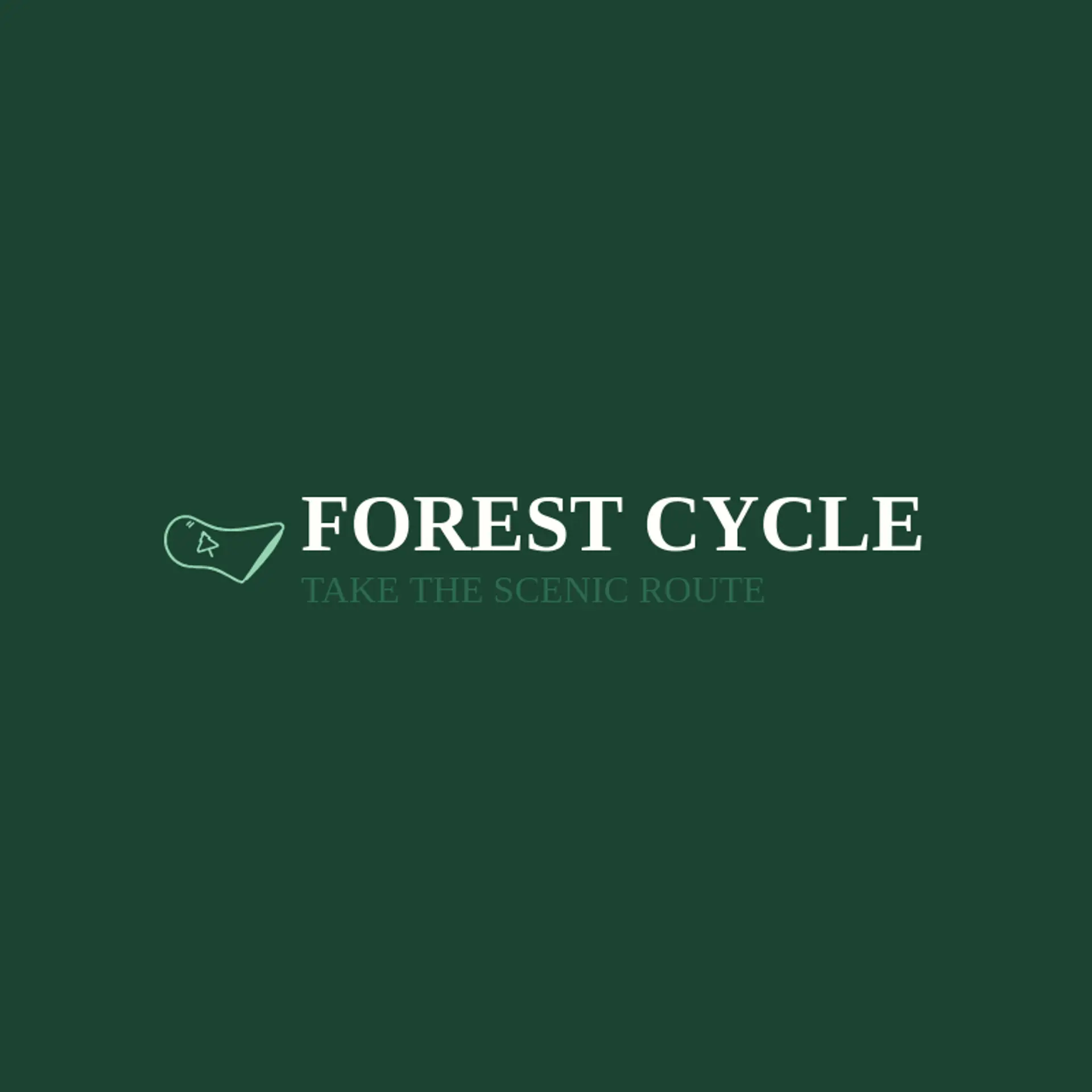 Forest Cycle logo for bike