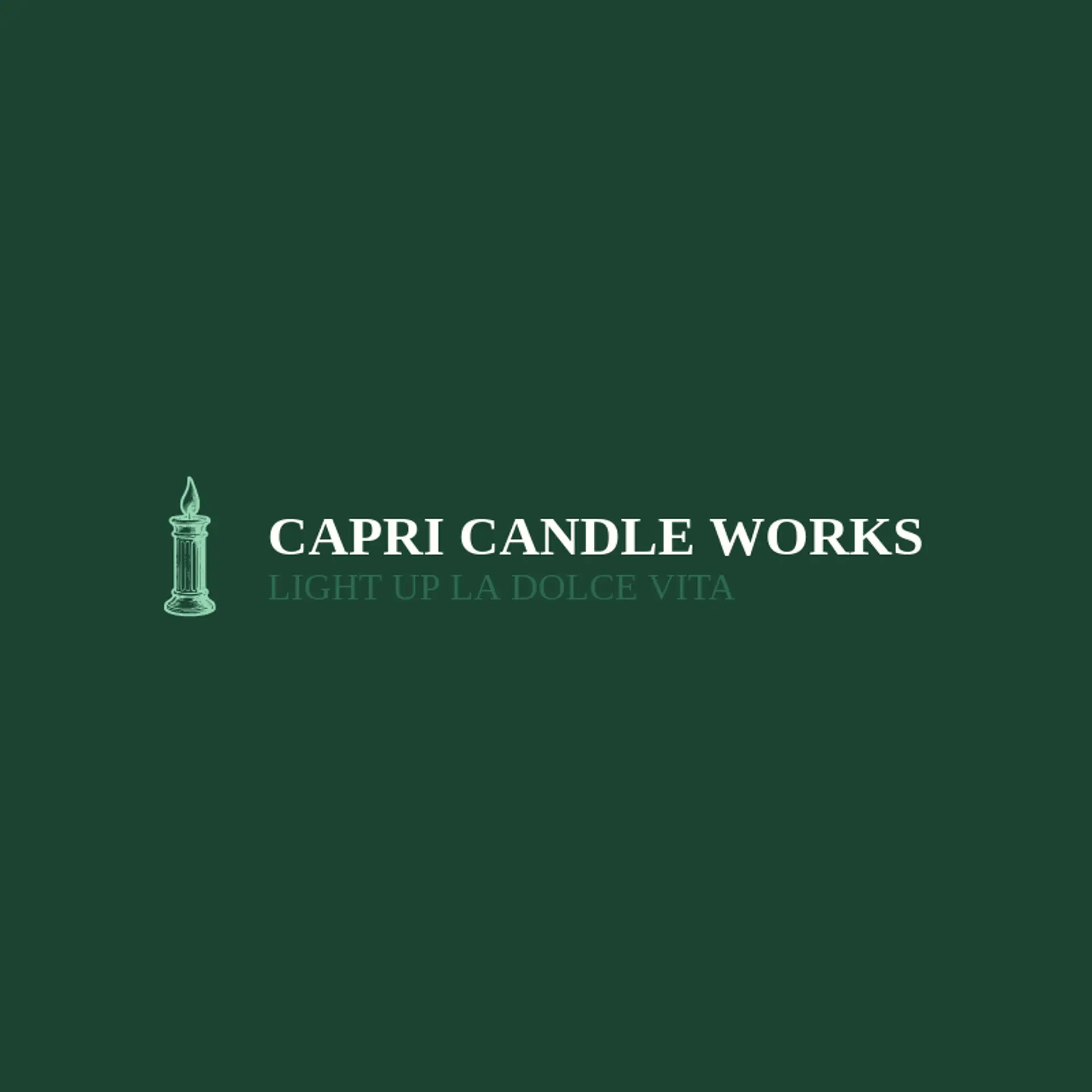 Capri Candle Works logo for italian