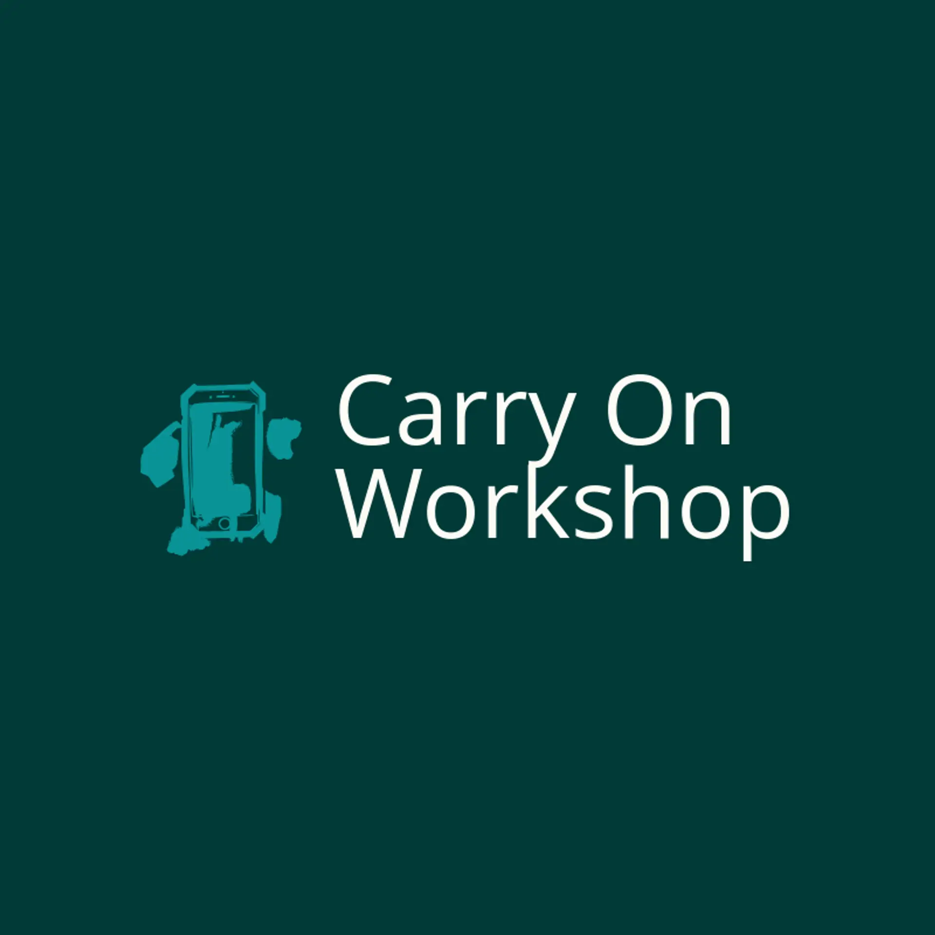 Carry On Workshop logo for case