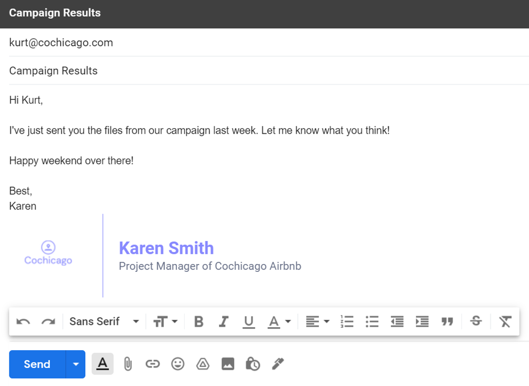 how to add a logo to your gmail signature