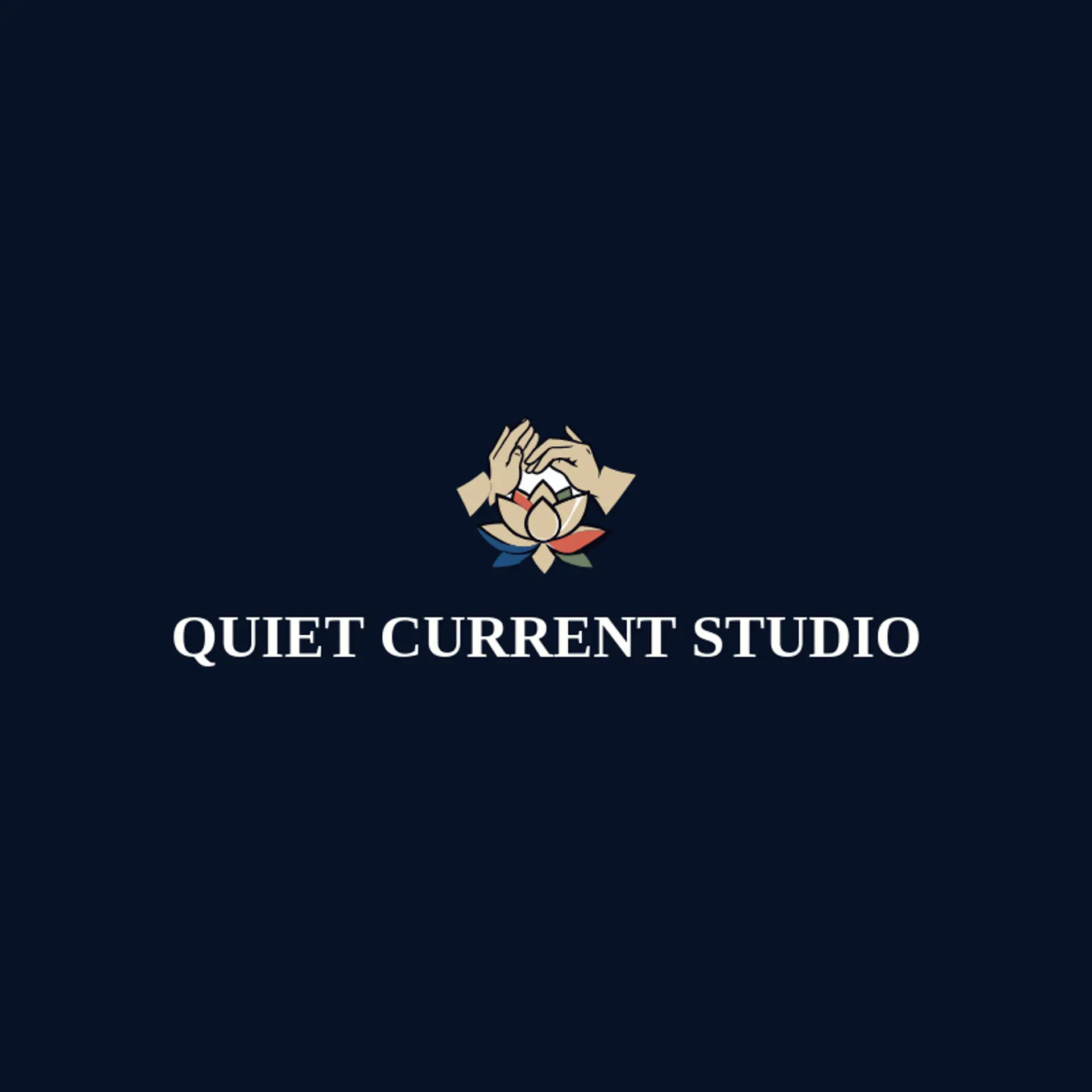 Quiet Current Studio logo for massage therapy