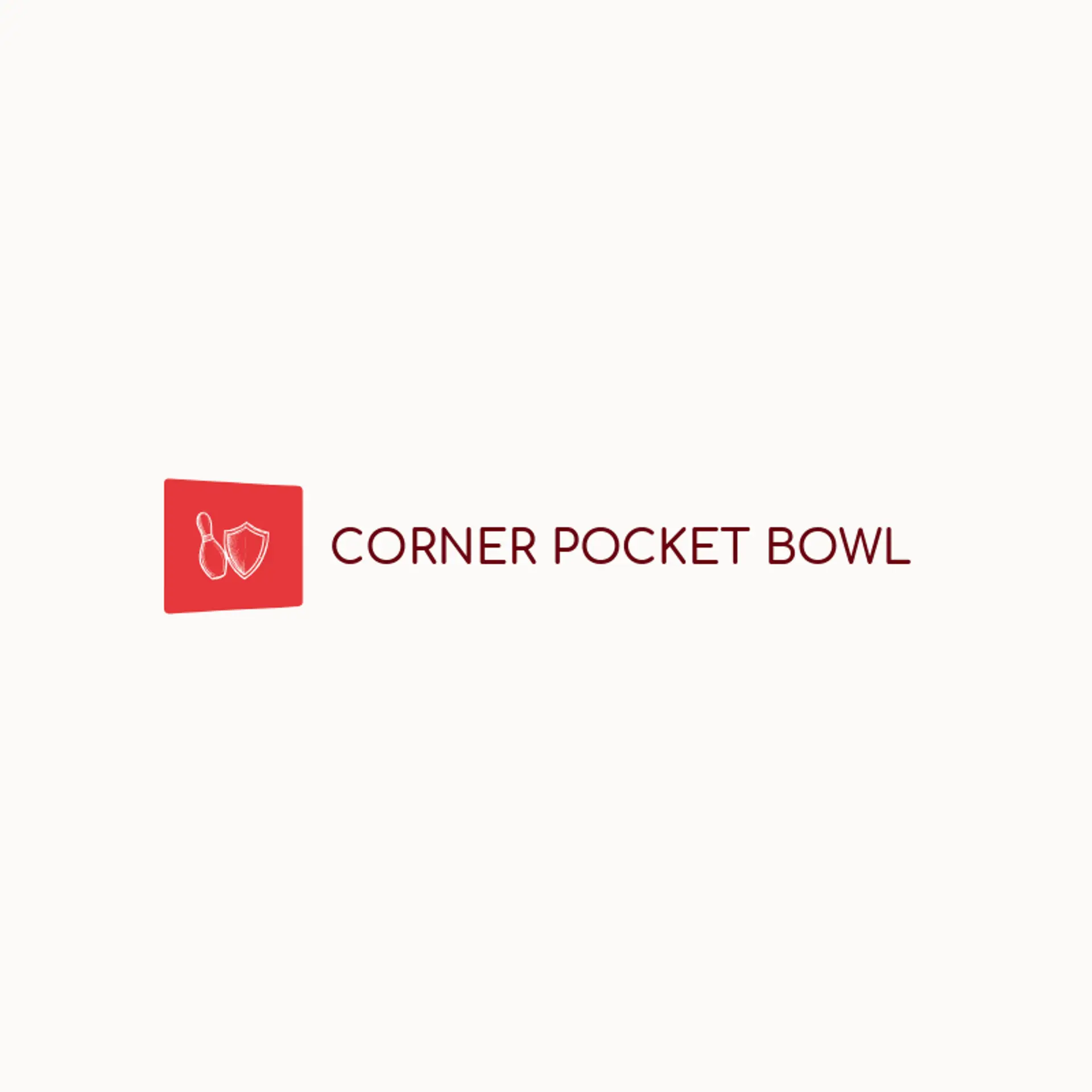 Corner Pocket Bowl logo for bowling