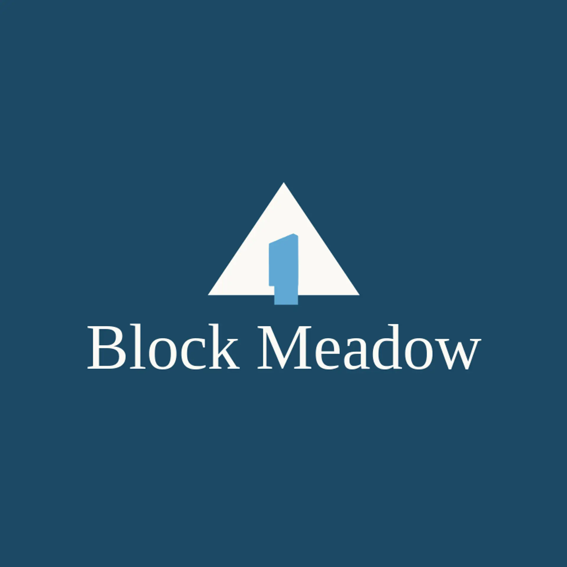 Block Meadow logo for block