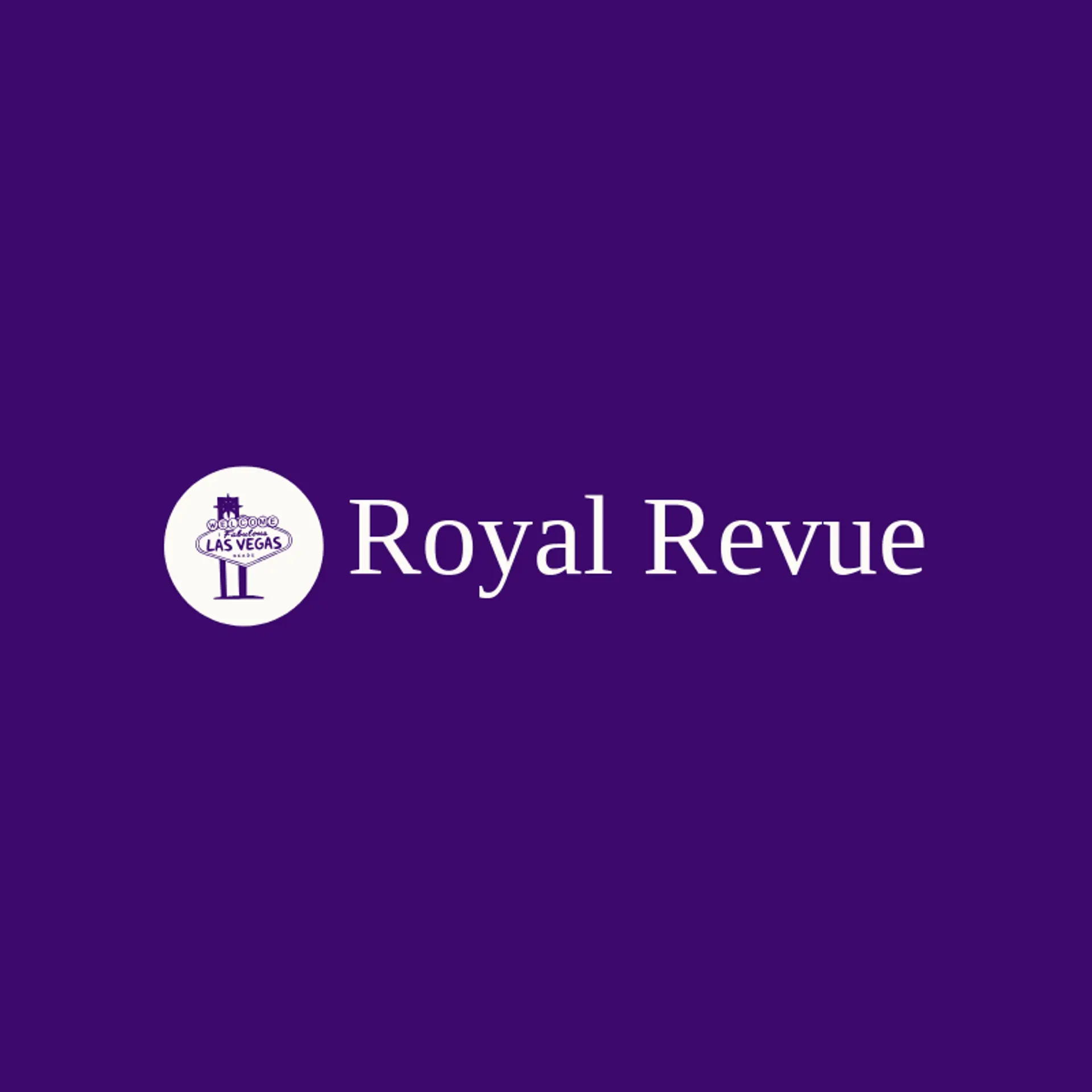 Royal Revue logo for las vegas