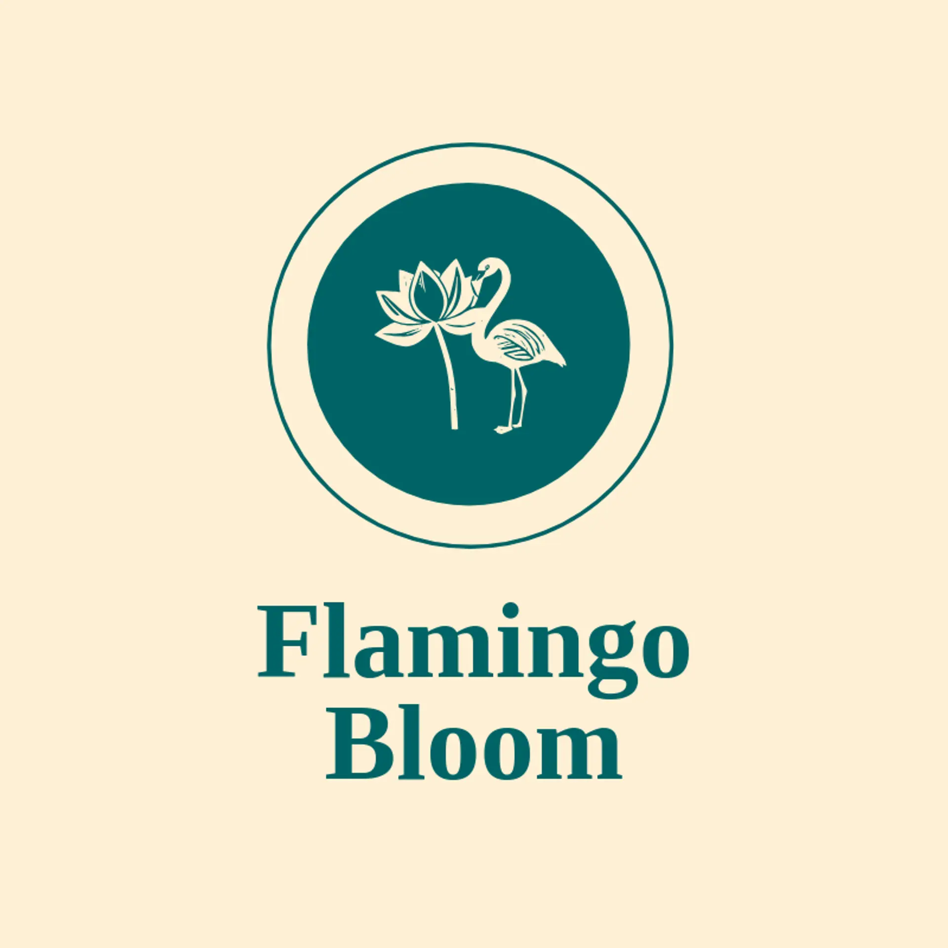 Flamingo Bloom logo for flamingo