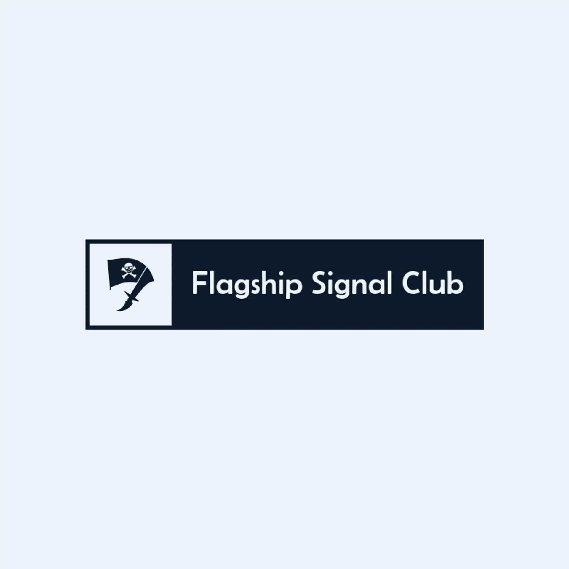 Flagship Signal Club logo for pirate