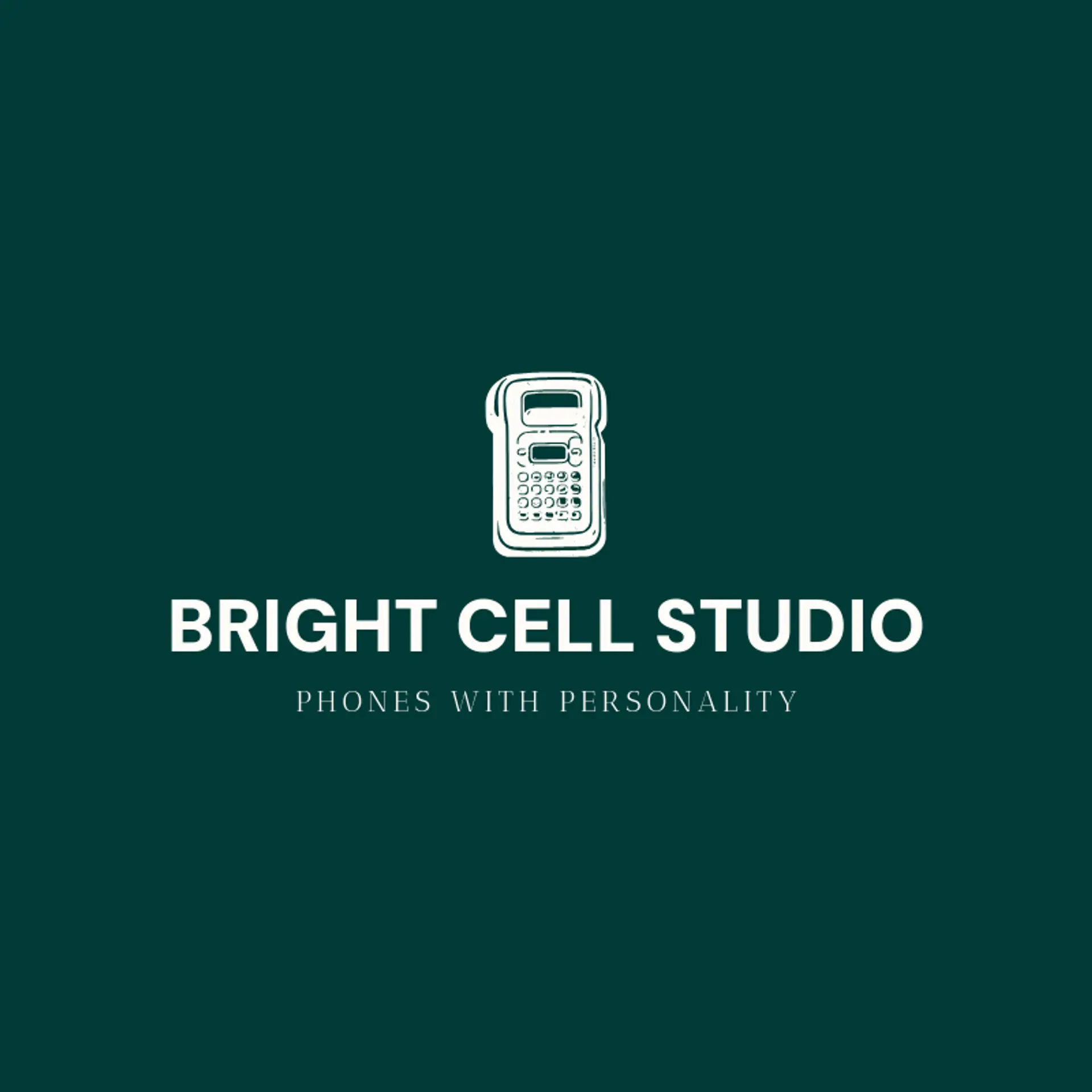 Bright Cell Studio logo for cell phone