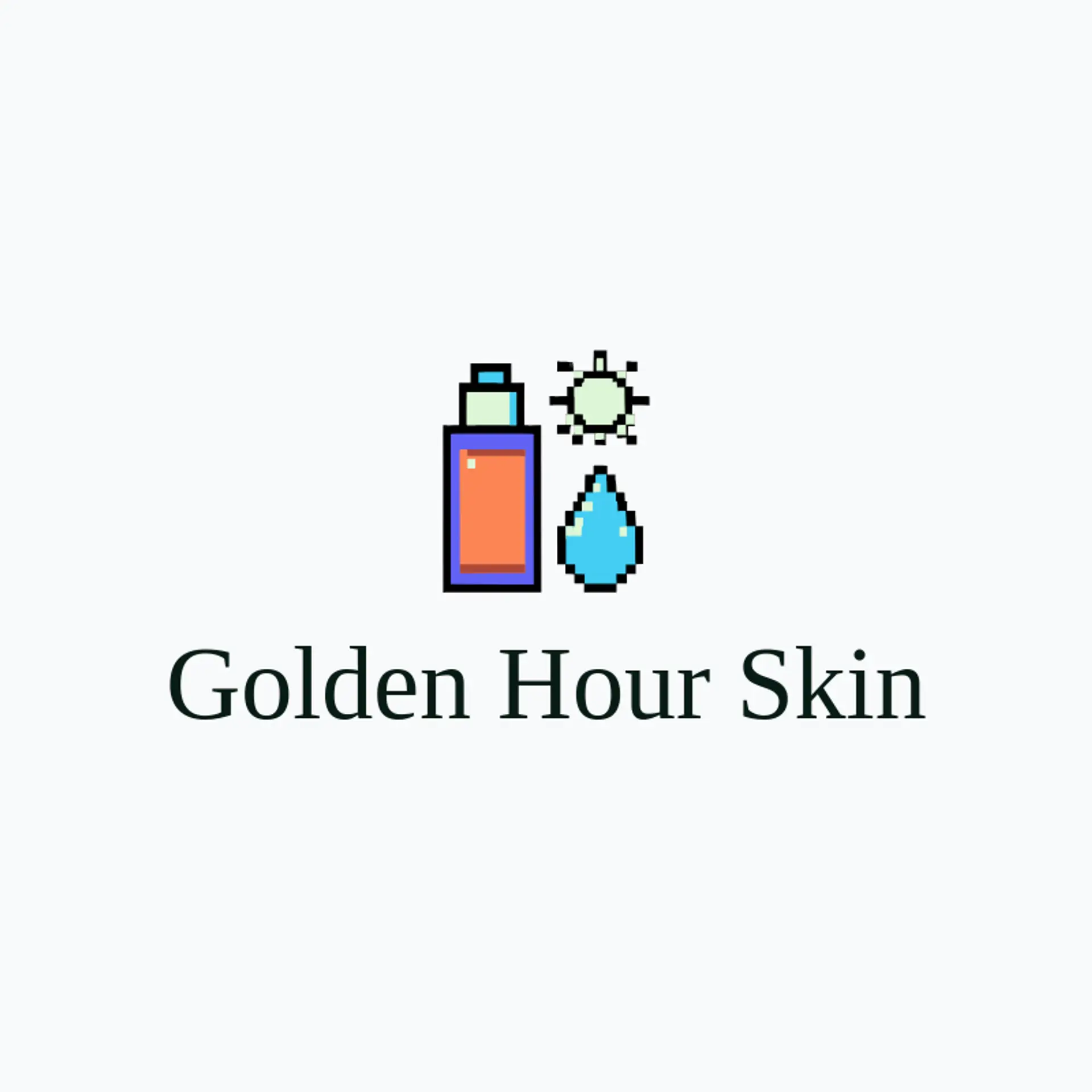 Golden Hour Skin logo for cosmetics