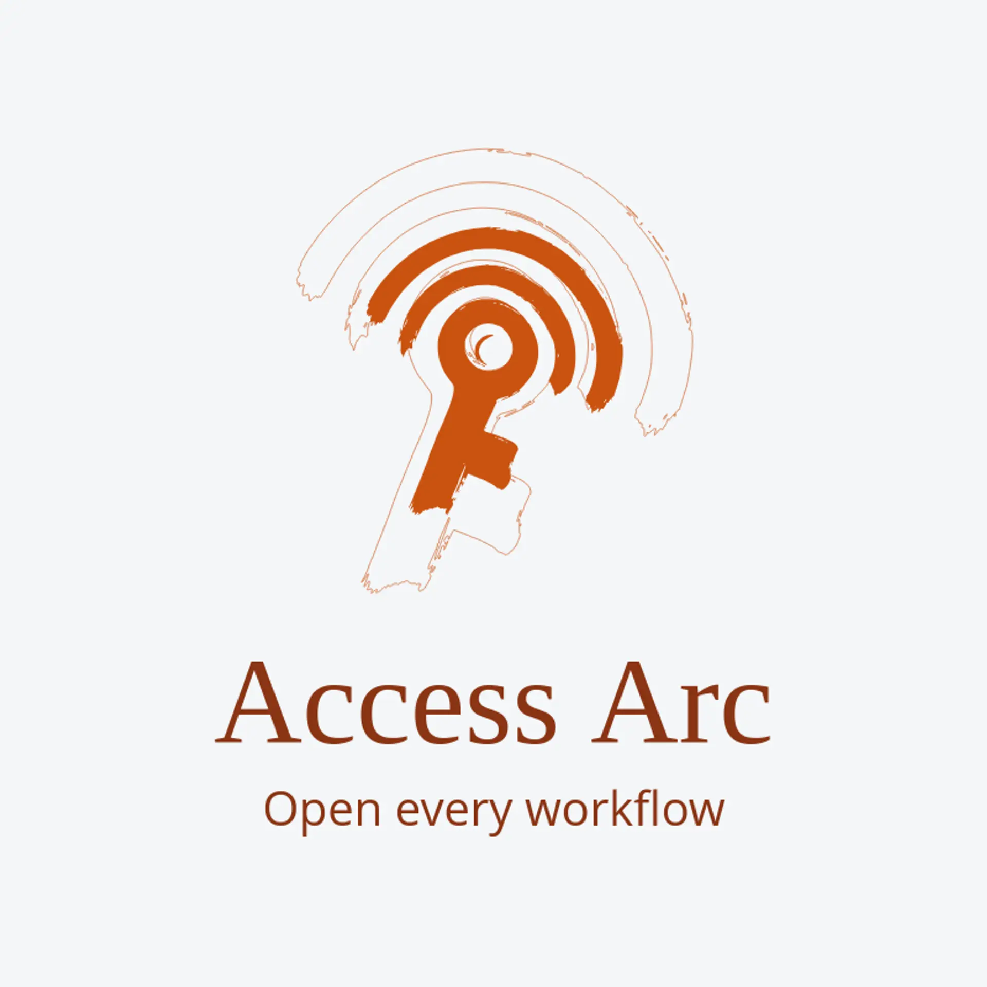 Access Arc logo for software