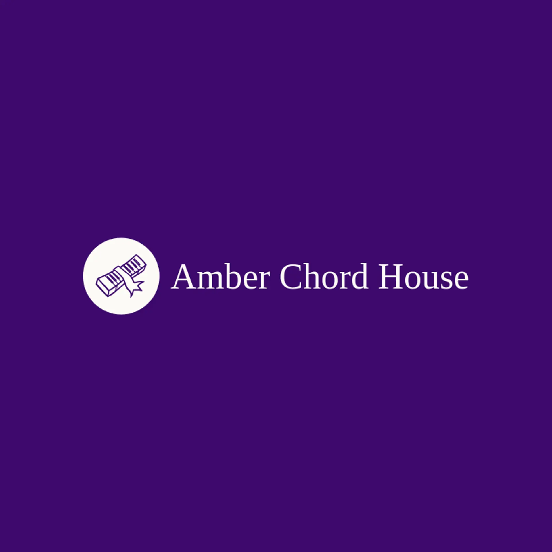 Amber Chord House logo for keyboard