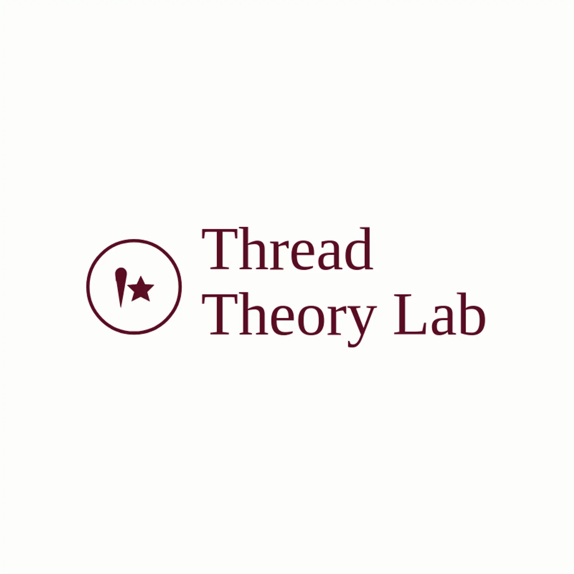 Thread Theory Lab logo for sewing