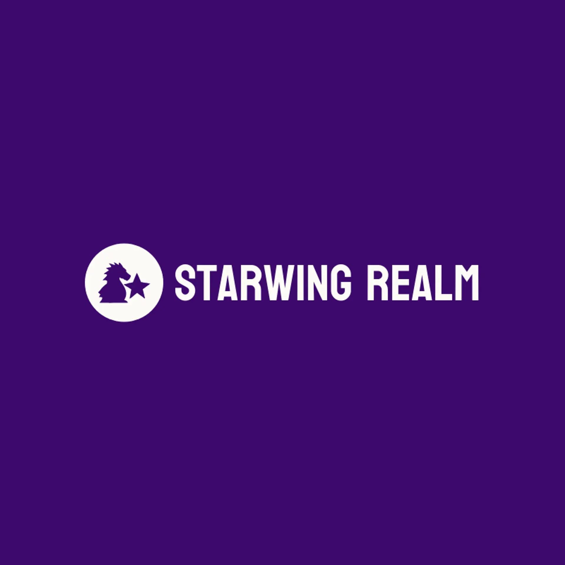 Starwing Realm logo for fantasy