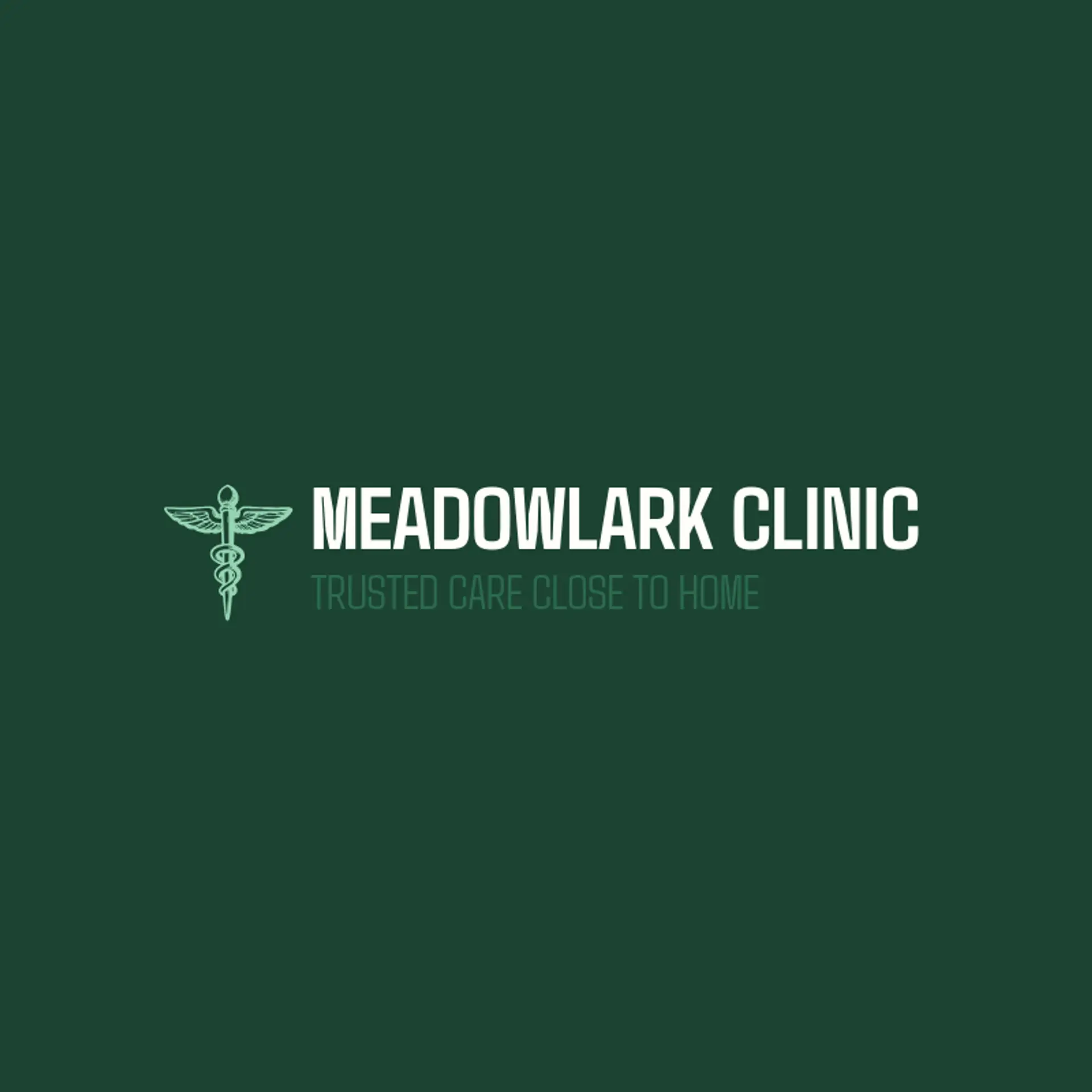 Meadowlark Clinic logo for Caduceus