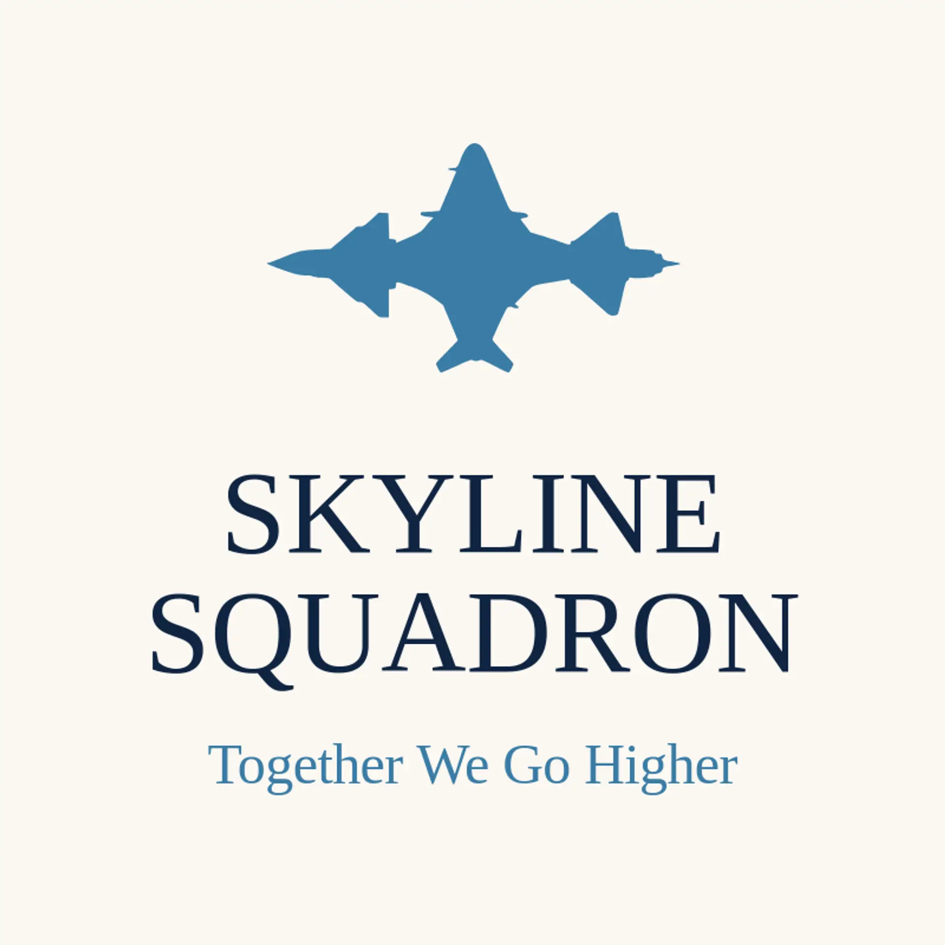 Skyline Squadron logo for airforce