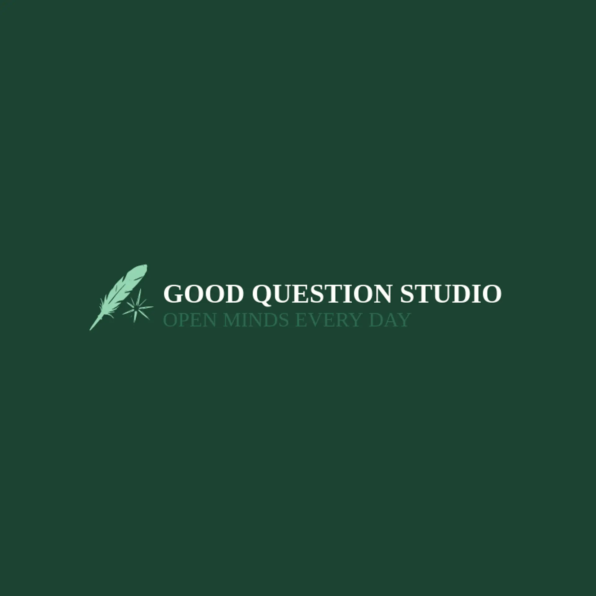 Good Question Studio logo for learning