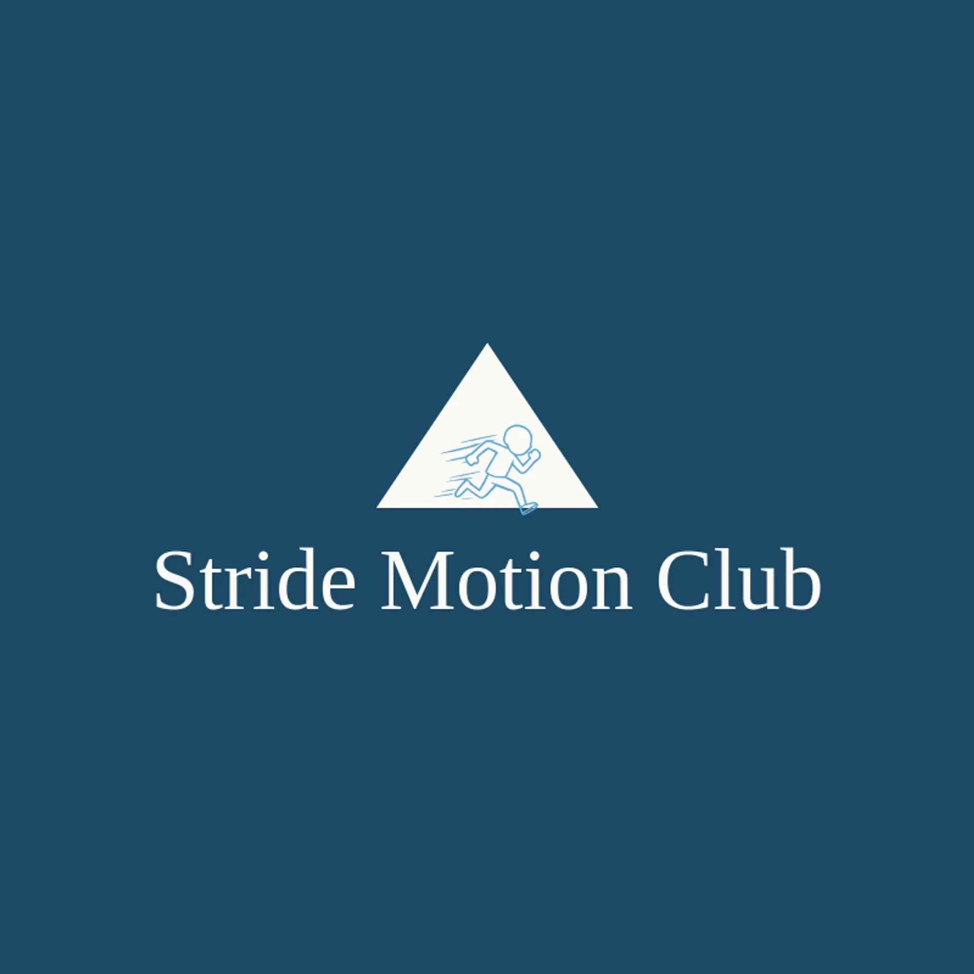 Stride Motion Club logo for motion