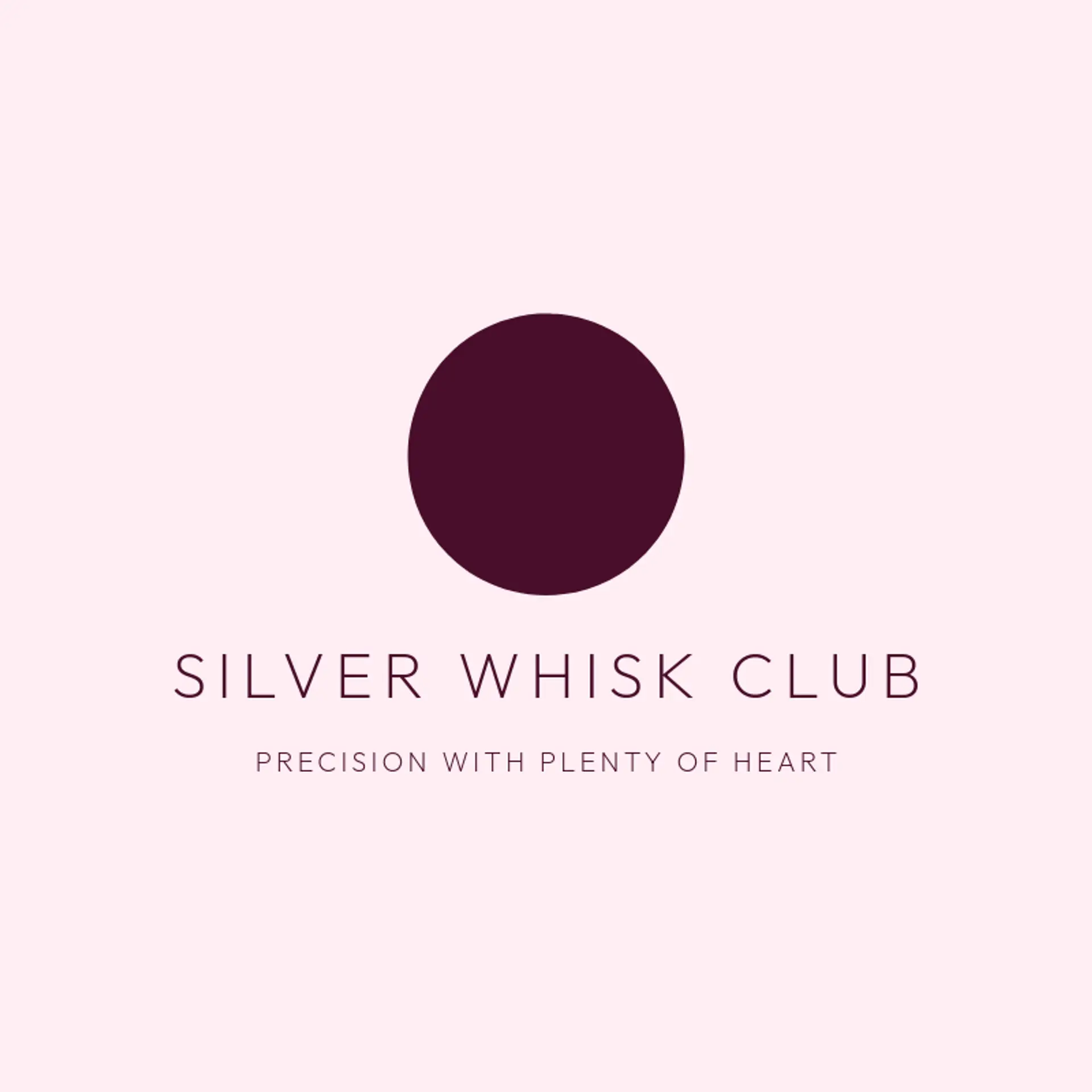 Silver Whisk Club logo for chef