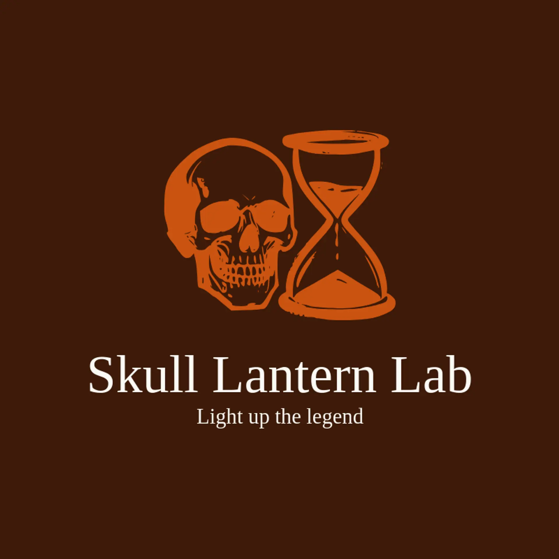 Skull Lantern Lab logo for grim reaper
