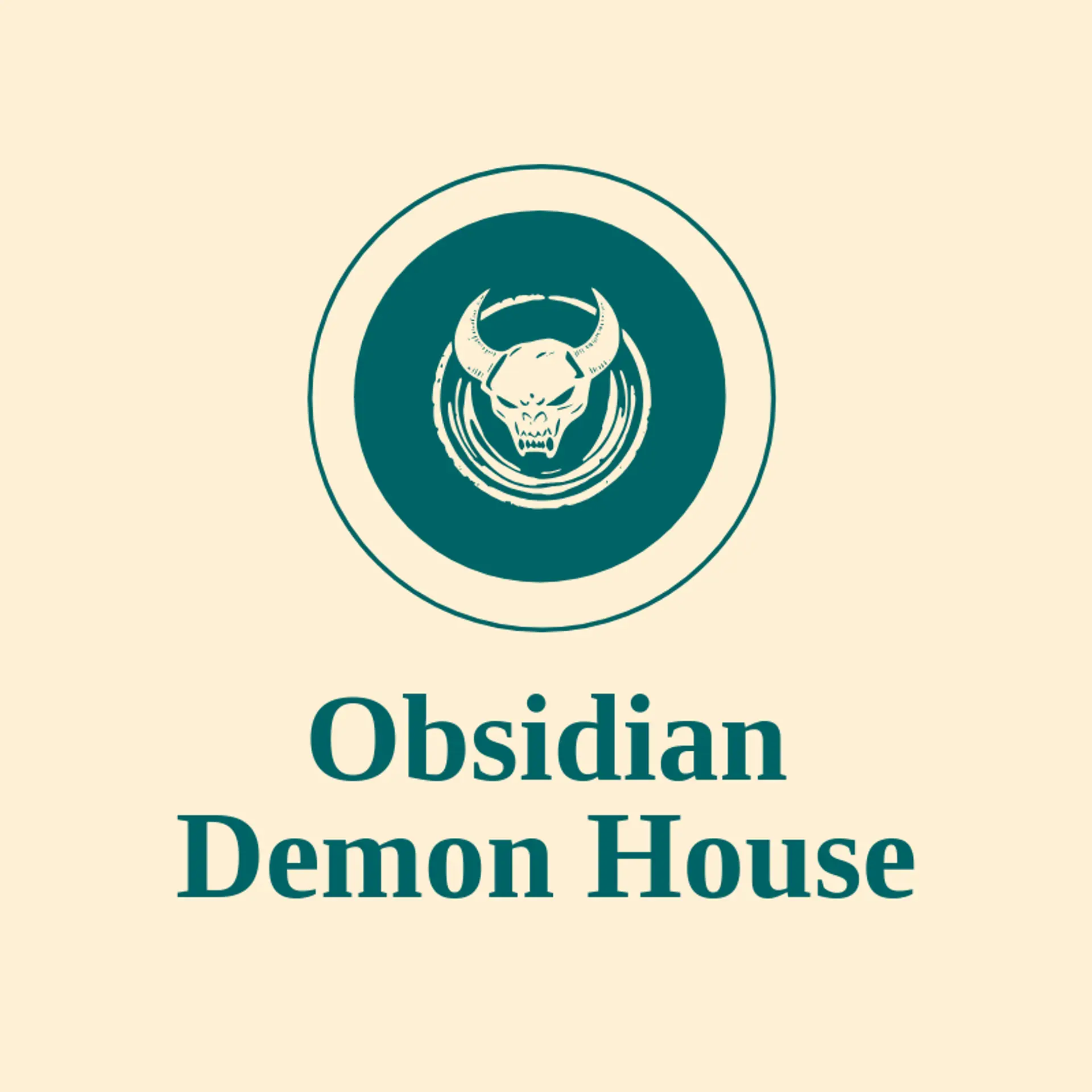 Obsidian Demon House logo for demon