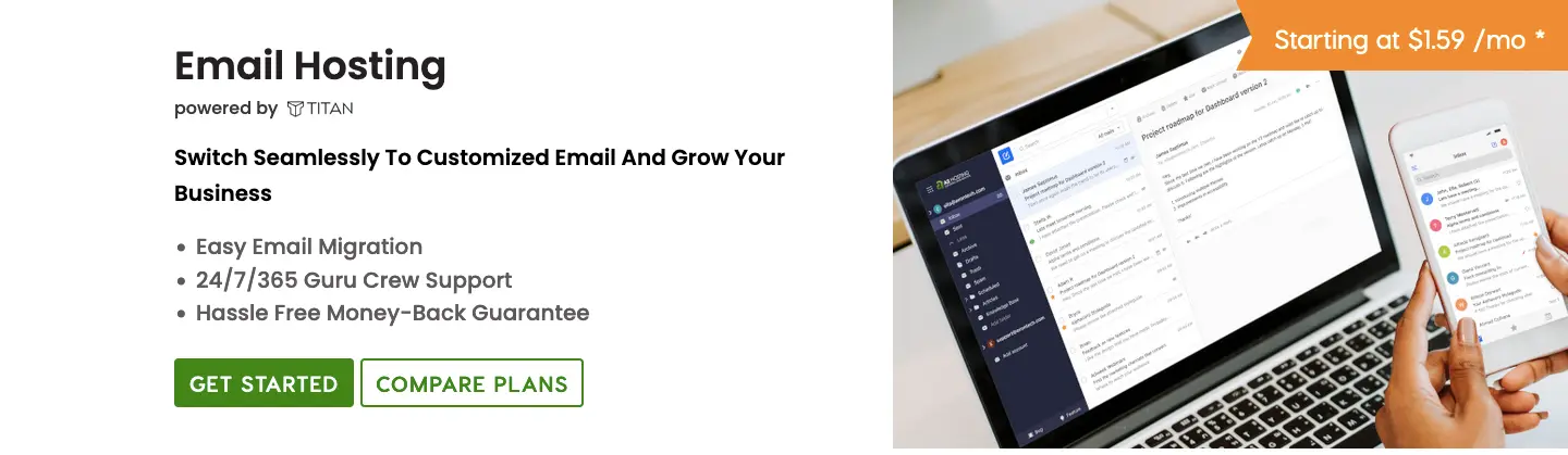 A2 Hosting business email