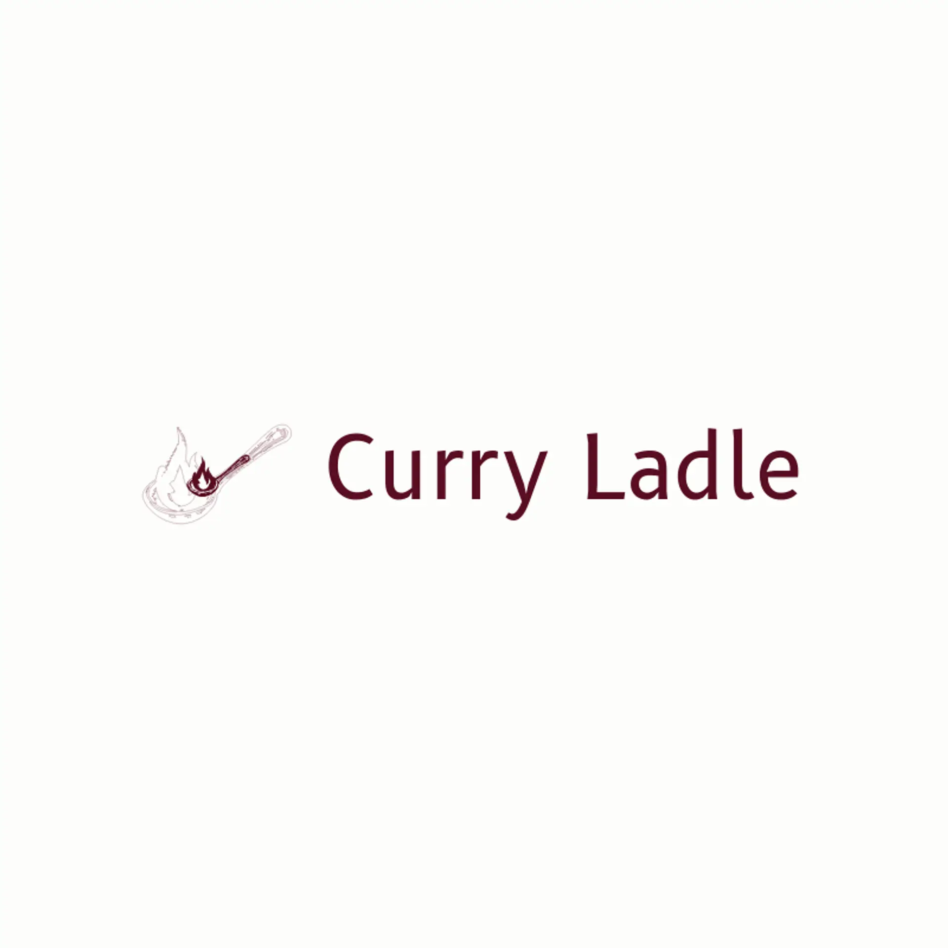 Curry Ladle logo for masala