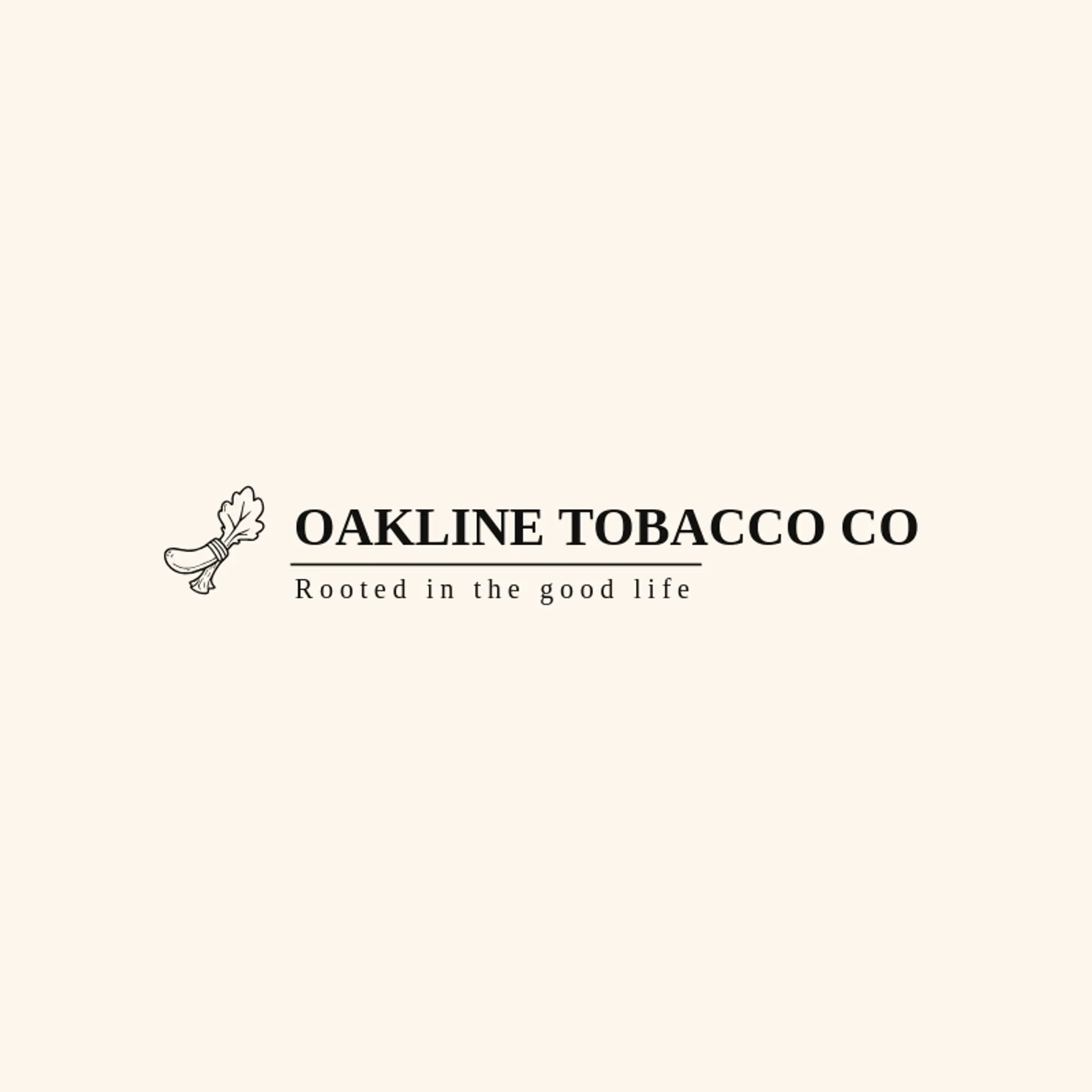Oakline Tobacco Co logo for cigar