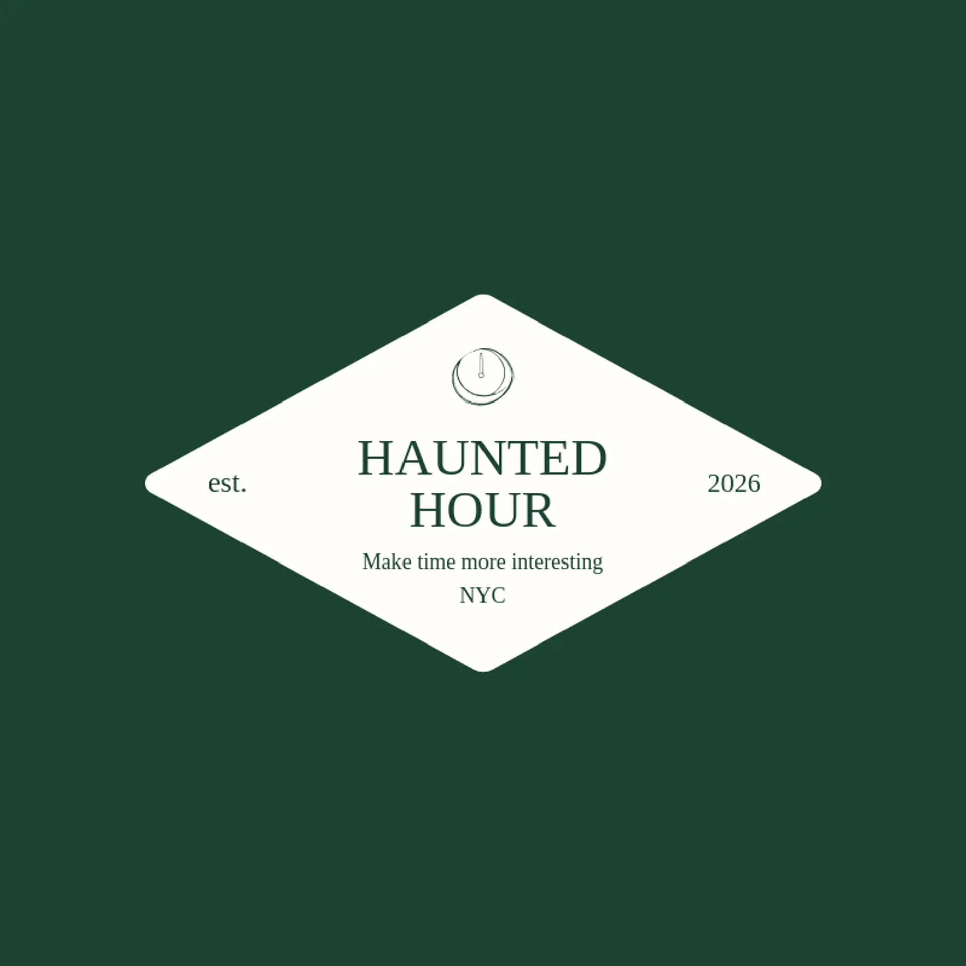 Haunted Hour logo for evil