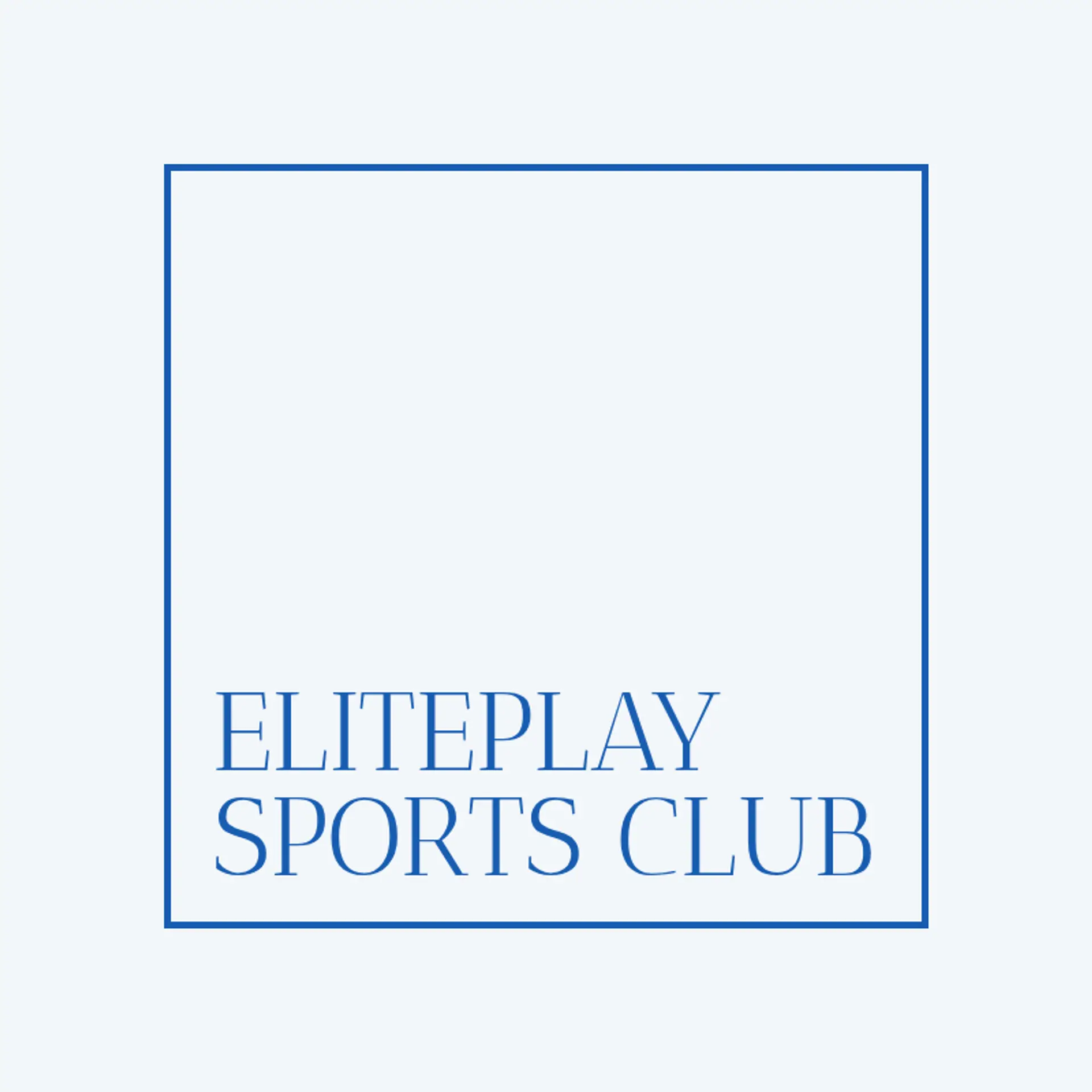 ElitePlay Sports Club logo for sports club