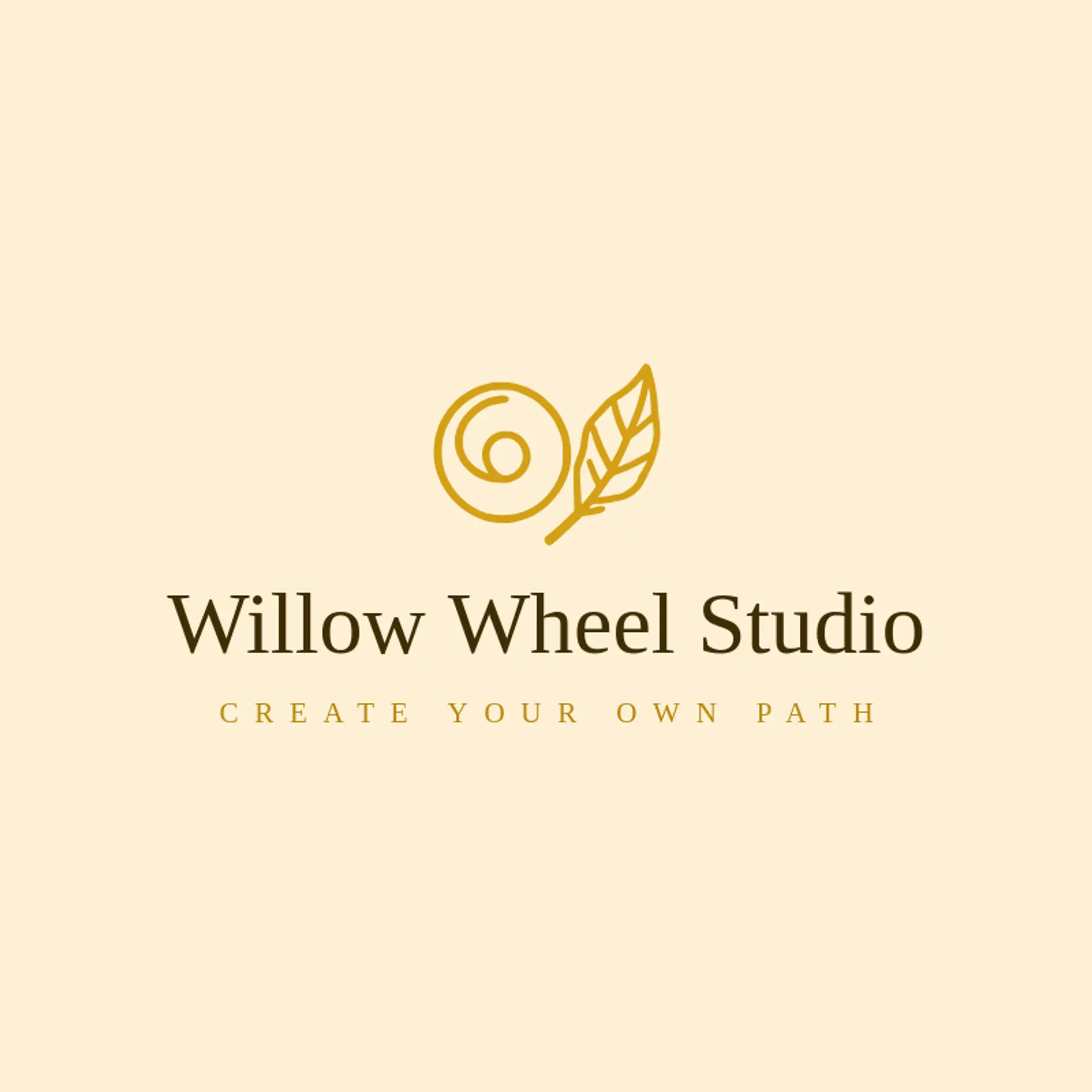 Willow Wheel Studio logo for swirl