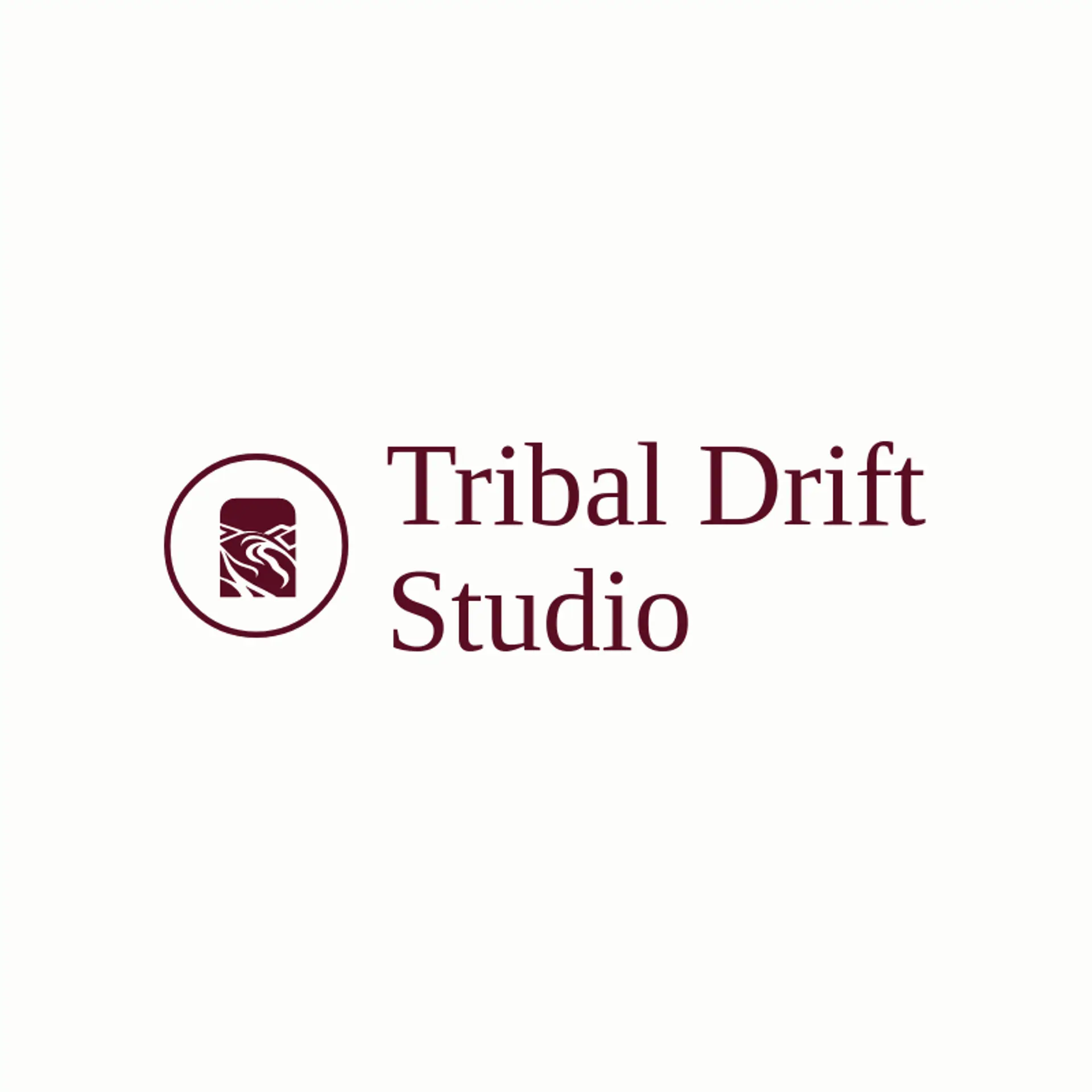 Tribal Drift Studio logo for tribal