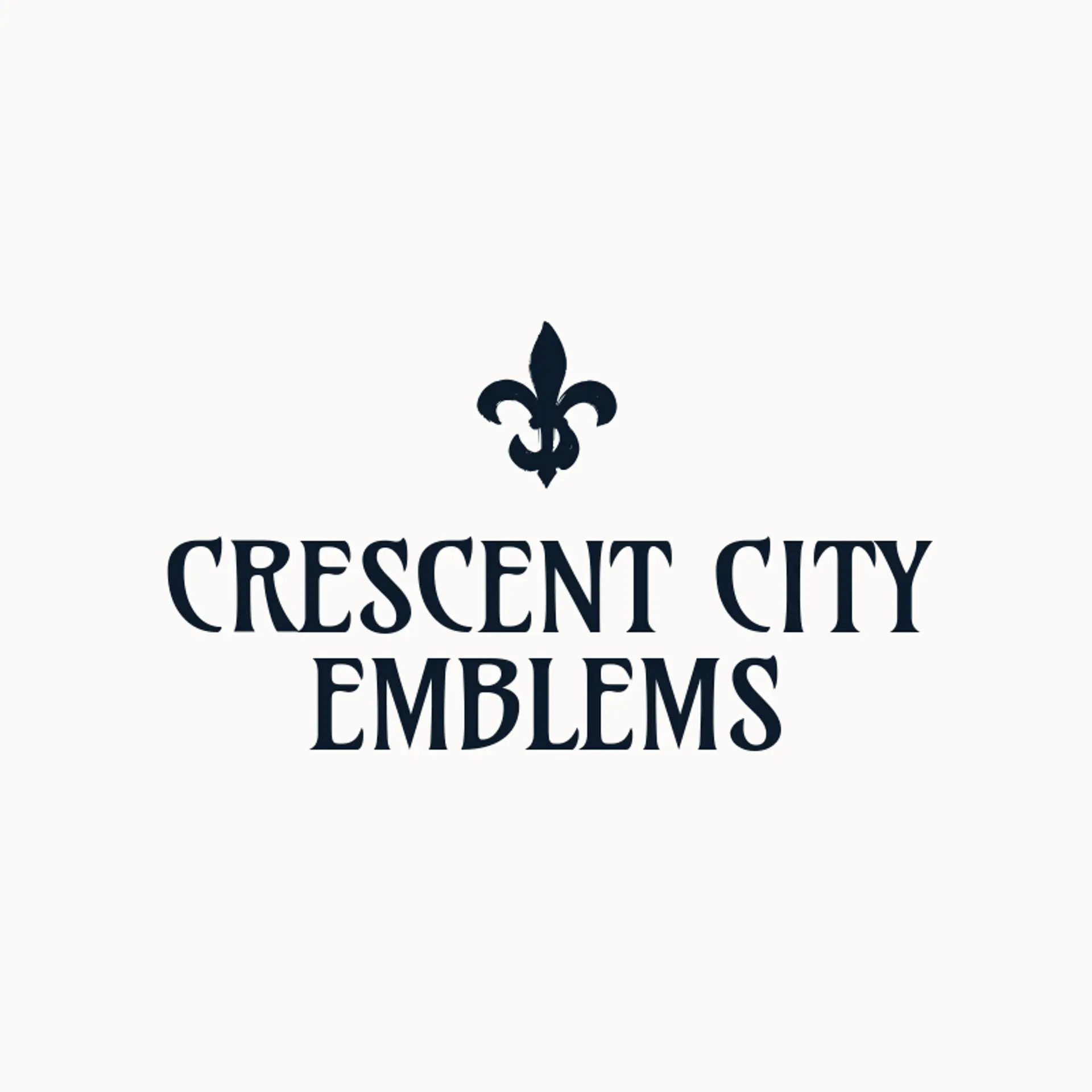 Crescent City Emblems logo for fleur de lis