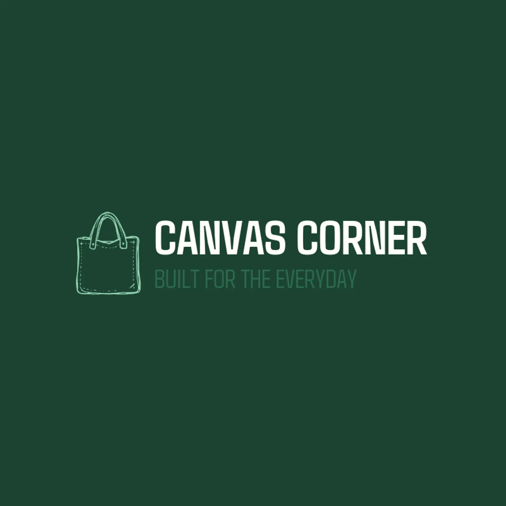 Canvas Corner logo for bag