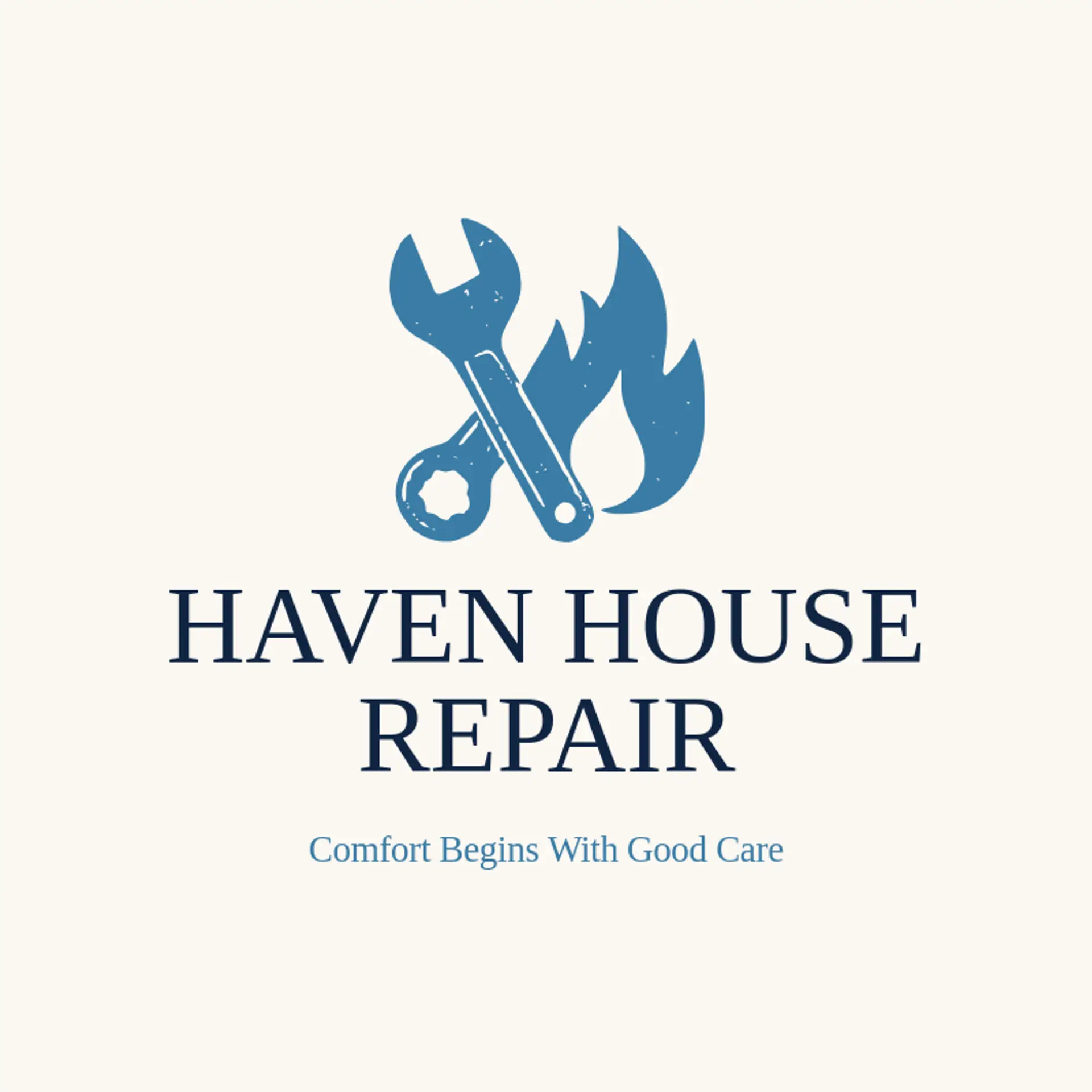 Haven House Repair logo for home repair
