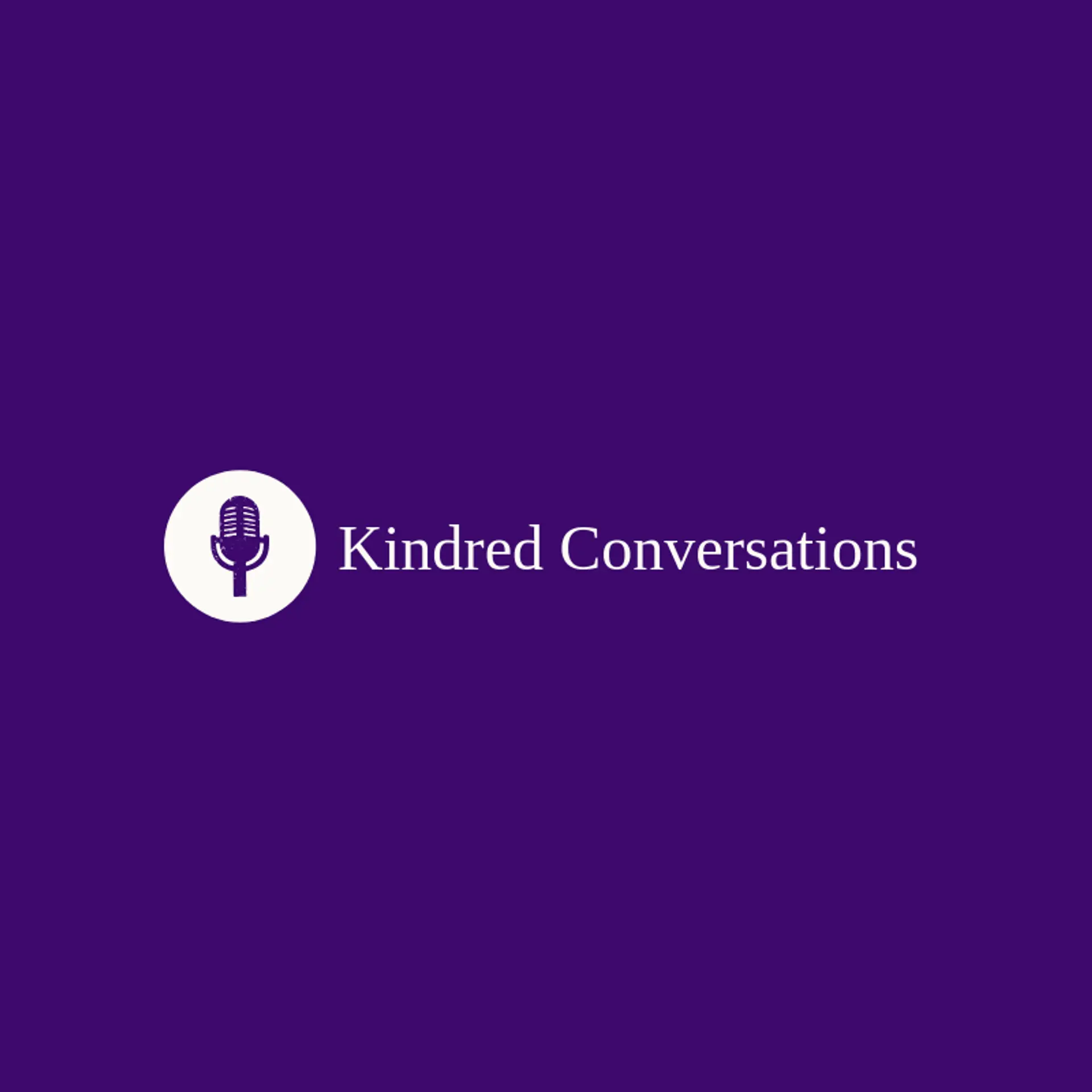 Kindred Conversations logo for talk show