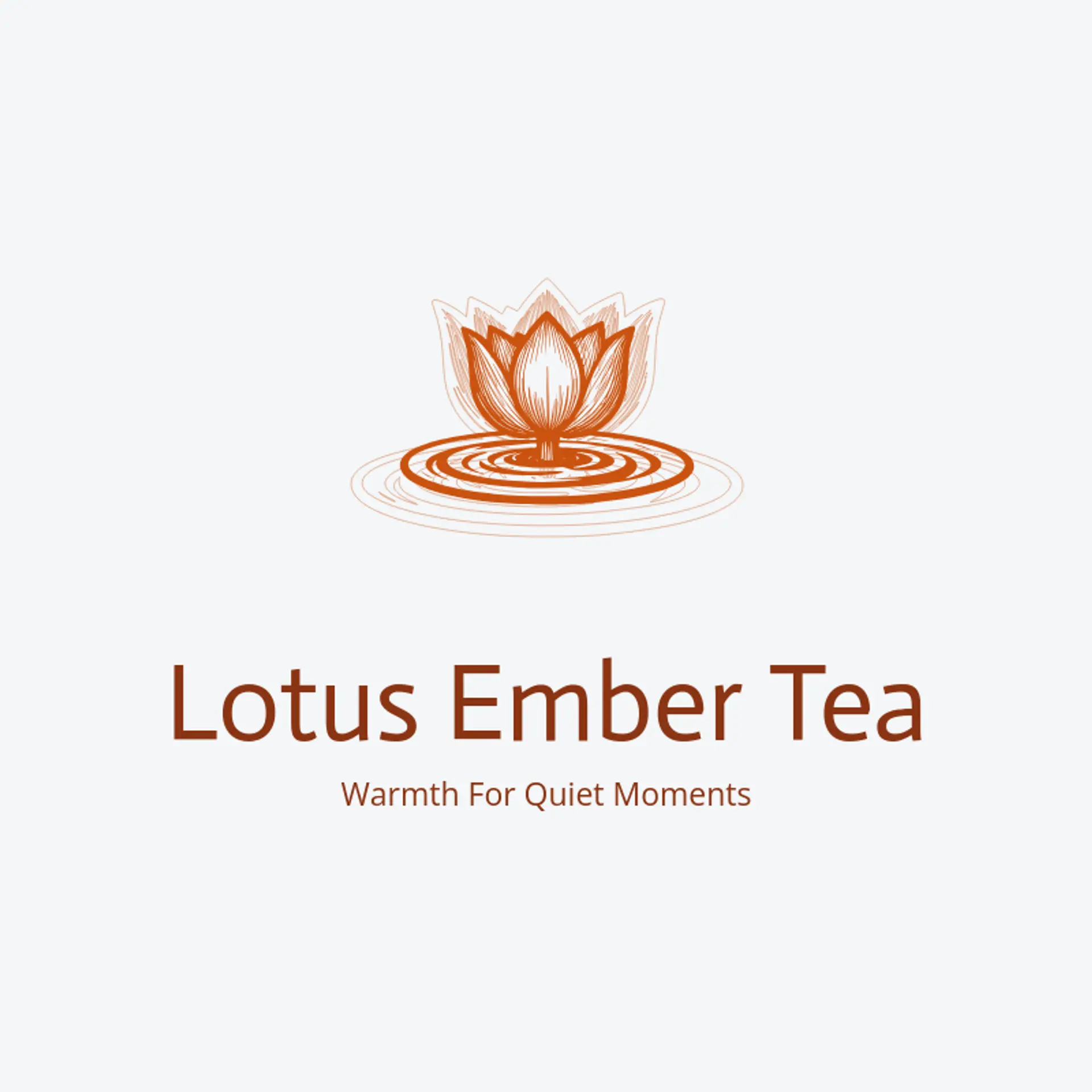 Lotus Ember Tea logo for lotus